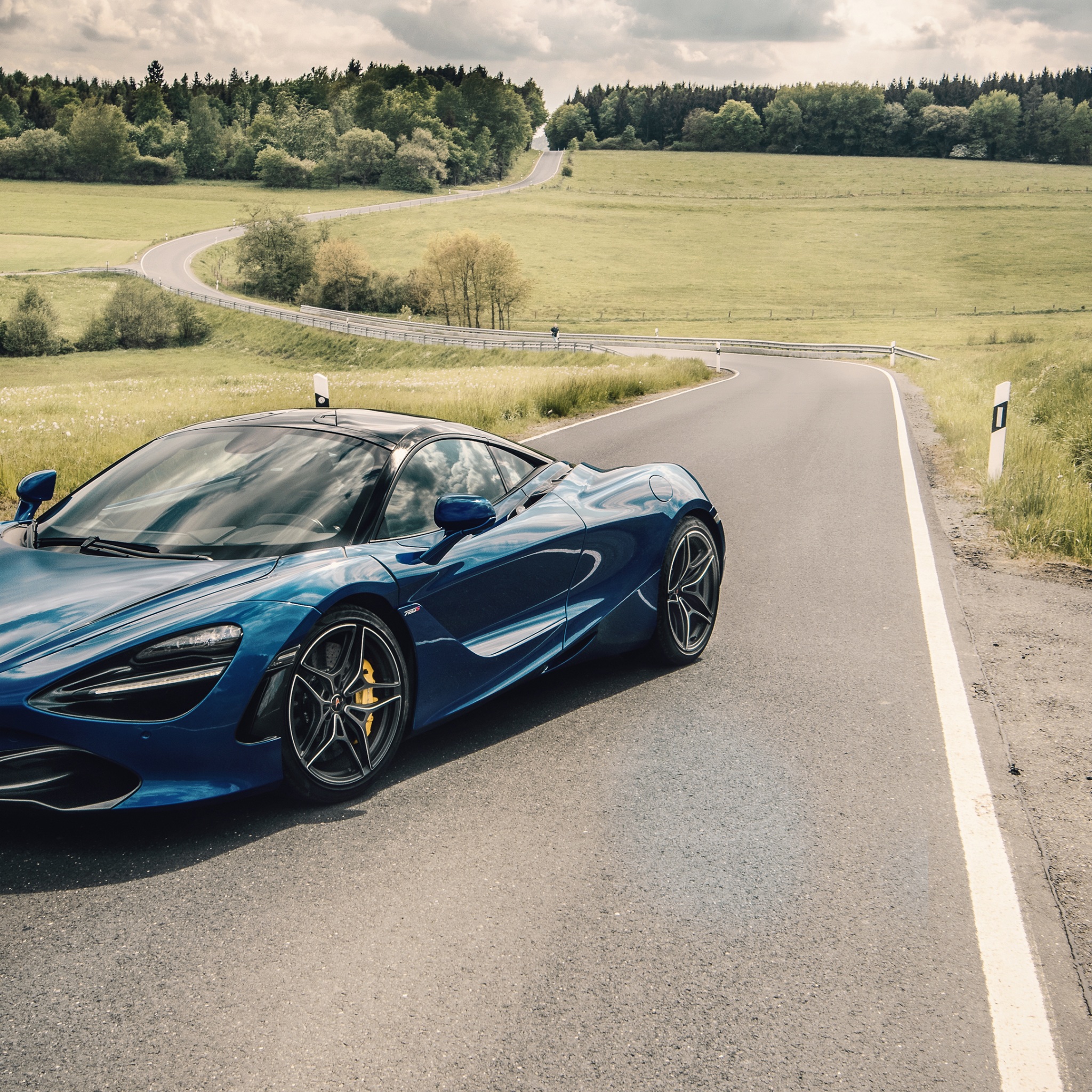 Blue Mclaren Wallpapers