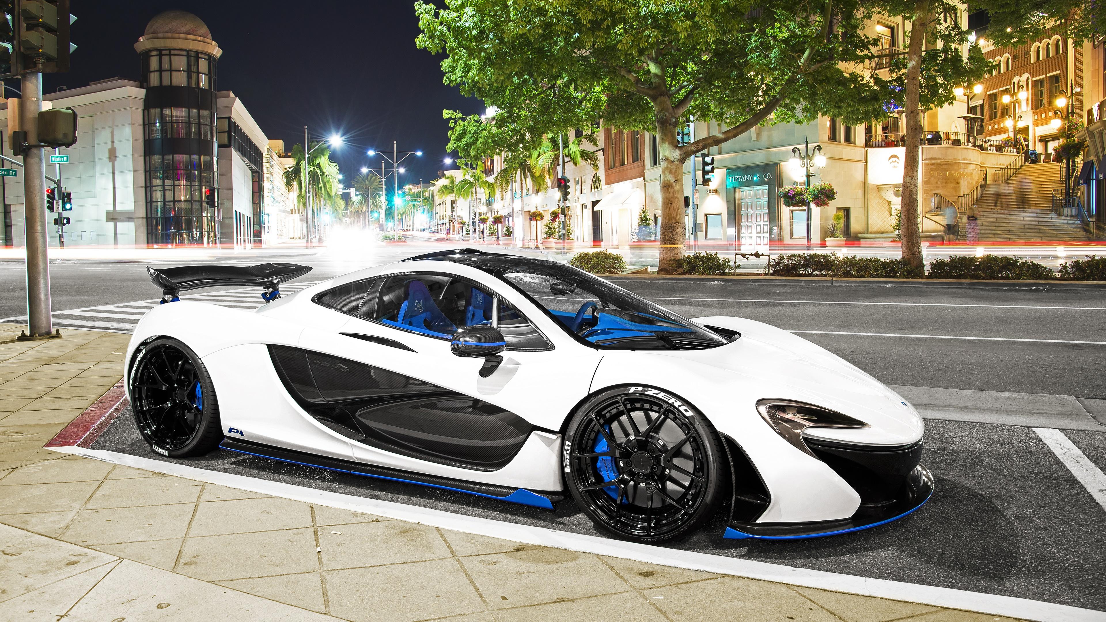 Blue Mclaren Wallpapers