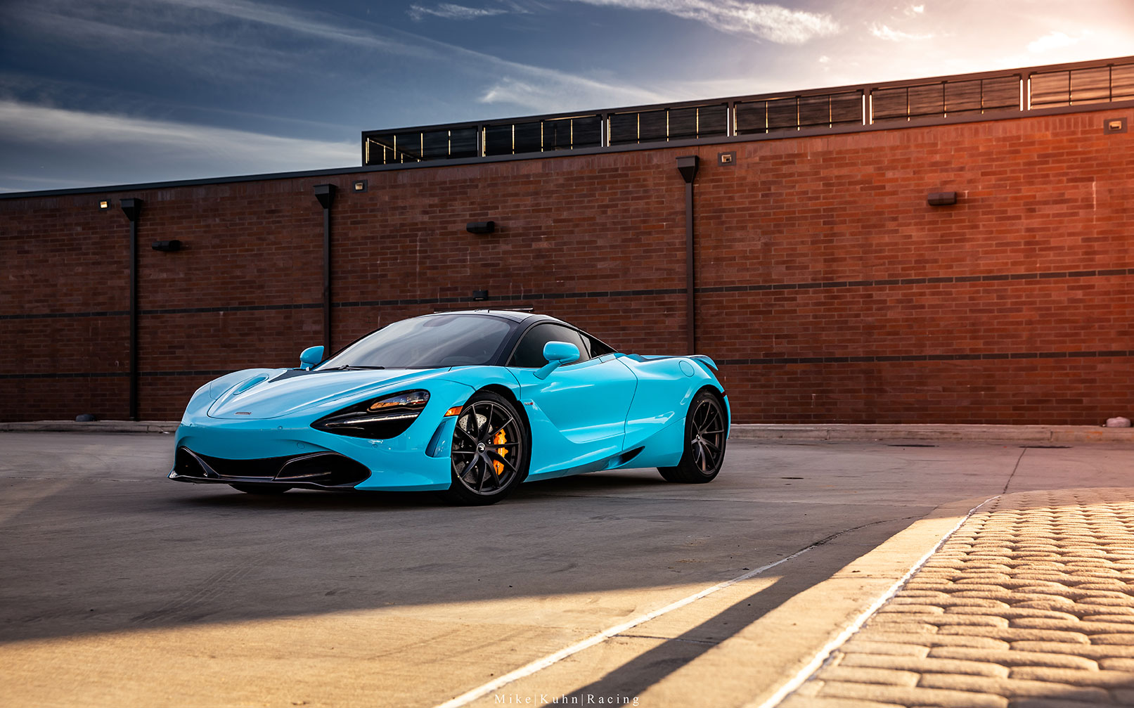 Blue Mclaren Wallpapers