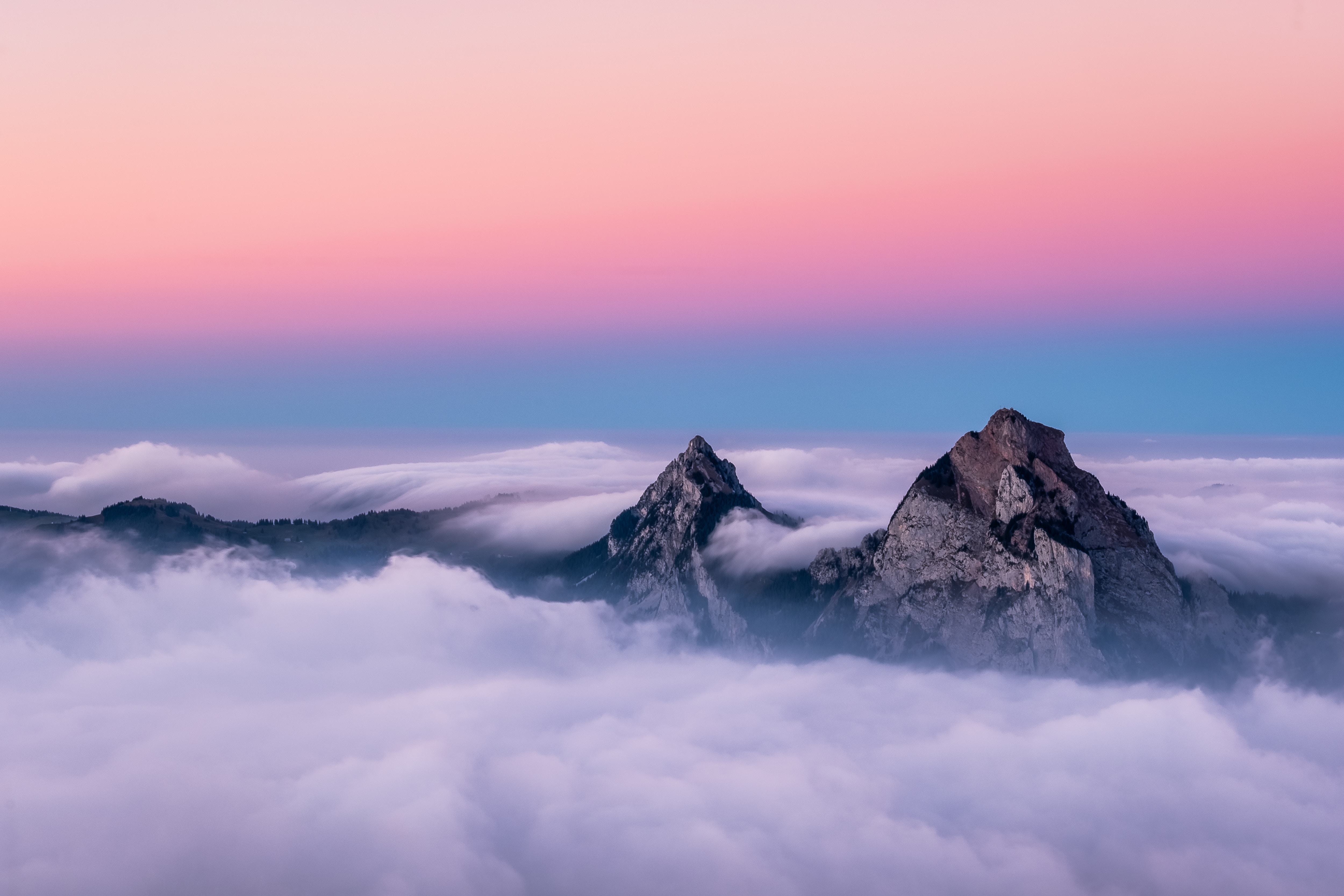 Blue Mountains And Clouds Wallpapers