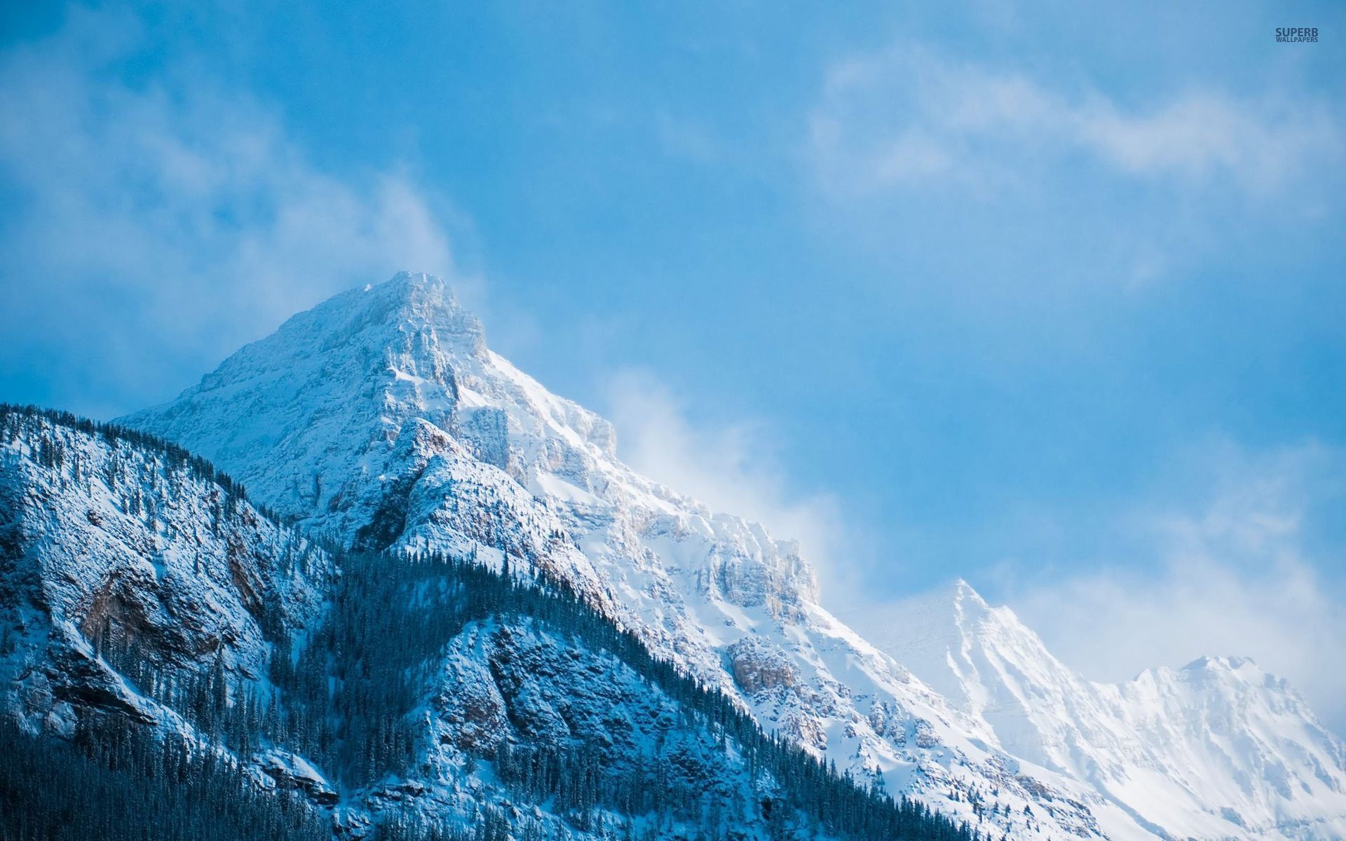 Blue Mountains And Clouds Wallpapers