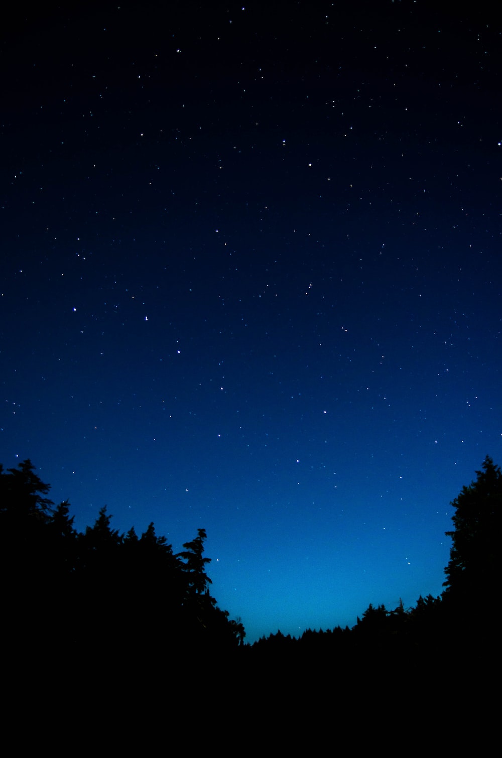 Blue Night Sky Wallpapers