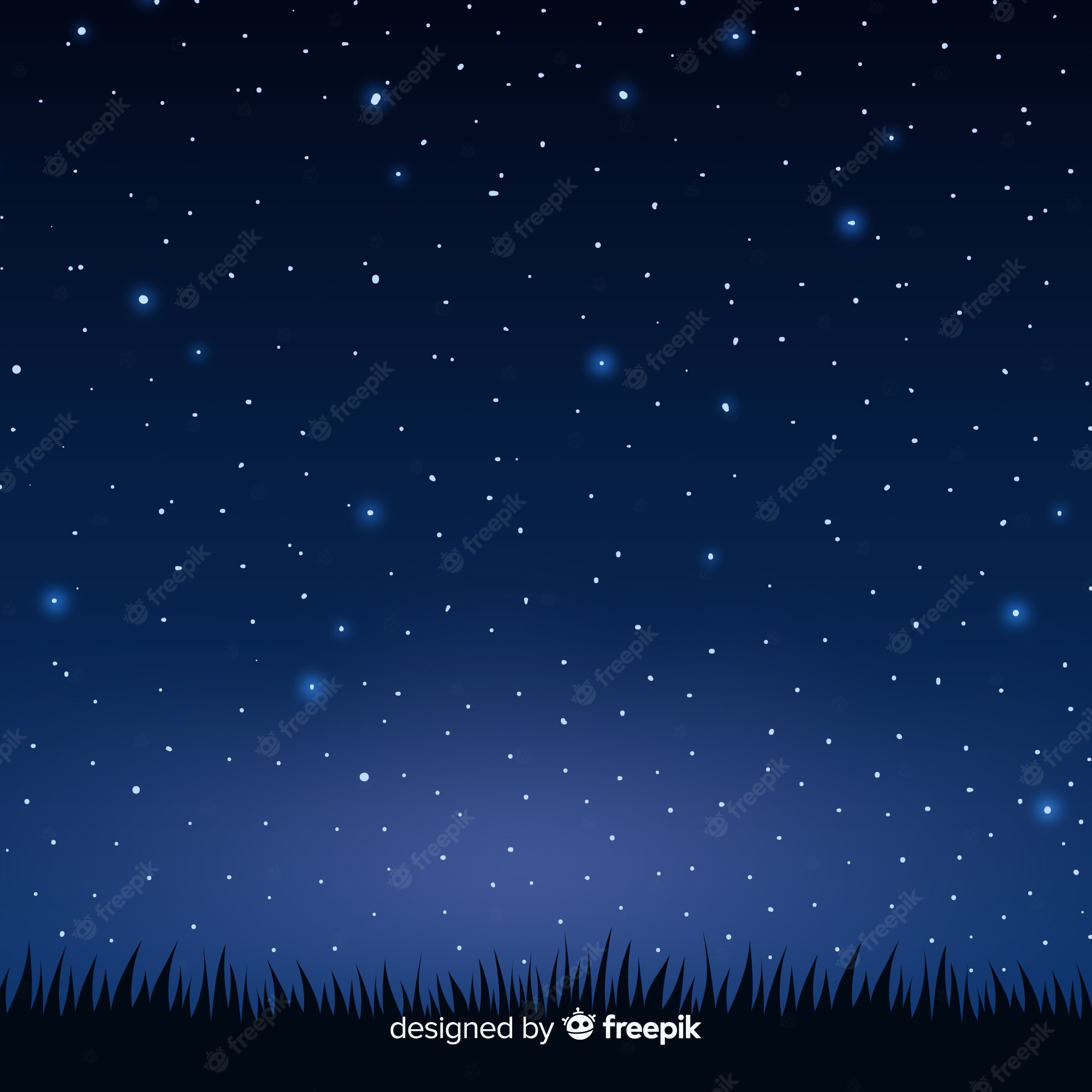 Blue Night Sky Wallpapers