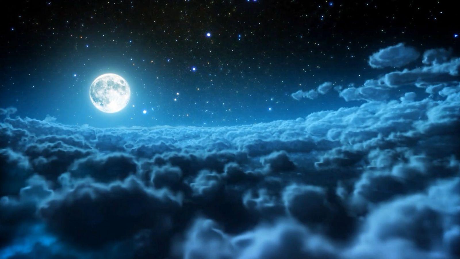 Blue Night Sky Wallpapers