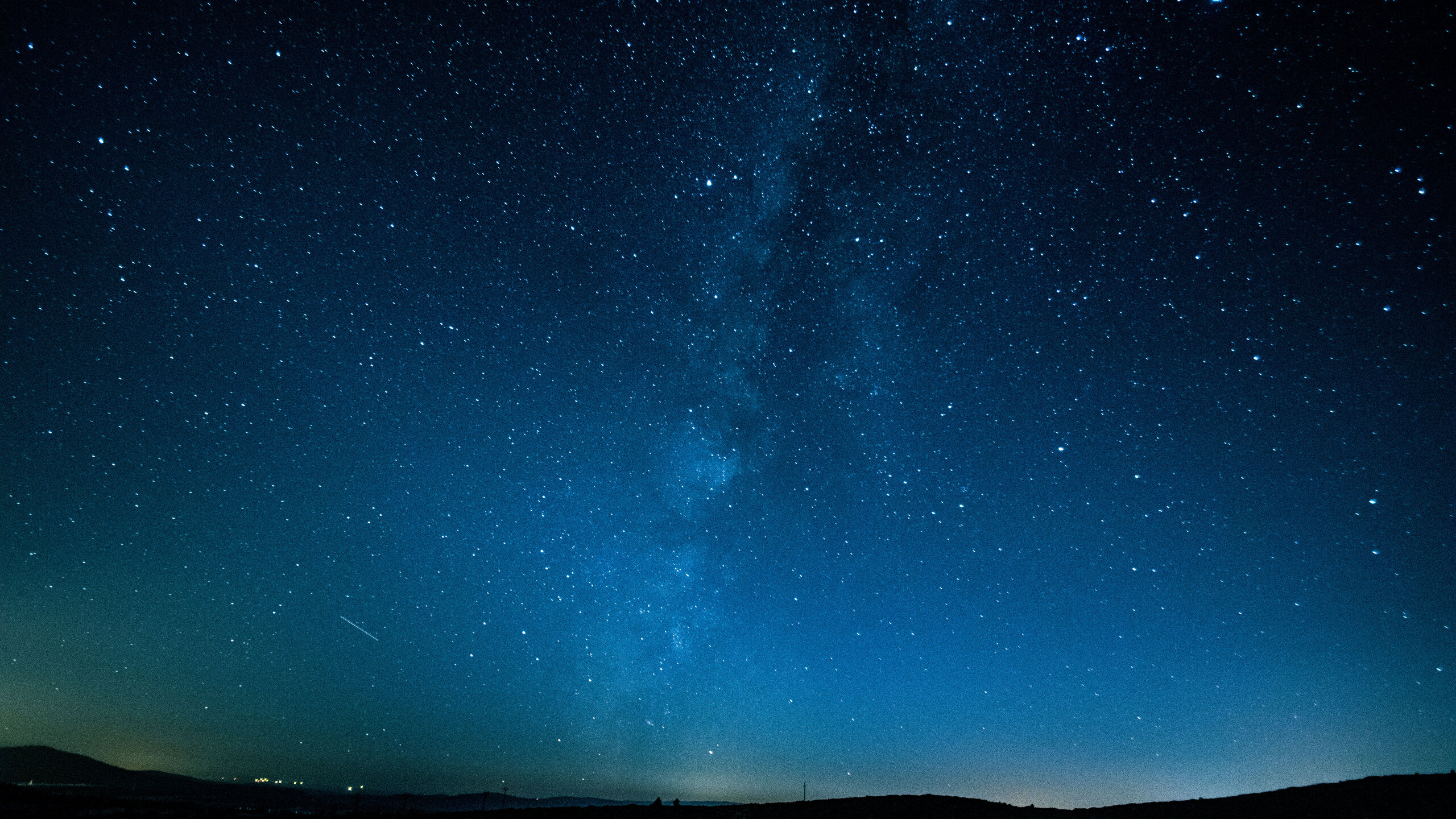 Blue Night Sky Wallpapers