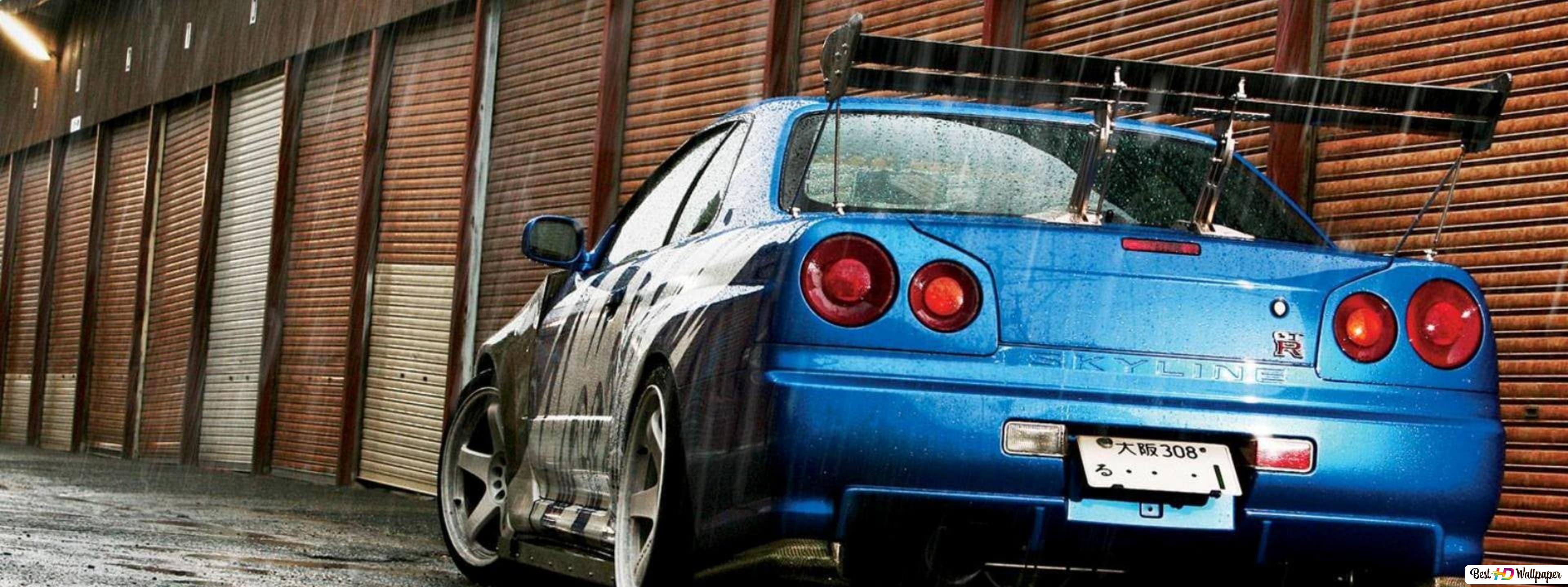 Blue Nissan Gtr Wallpapers