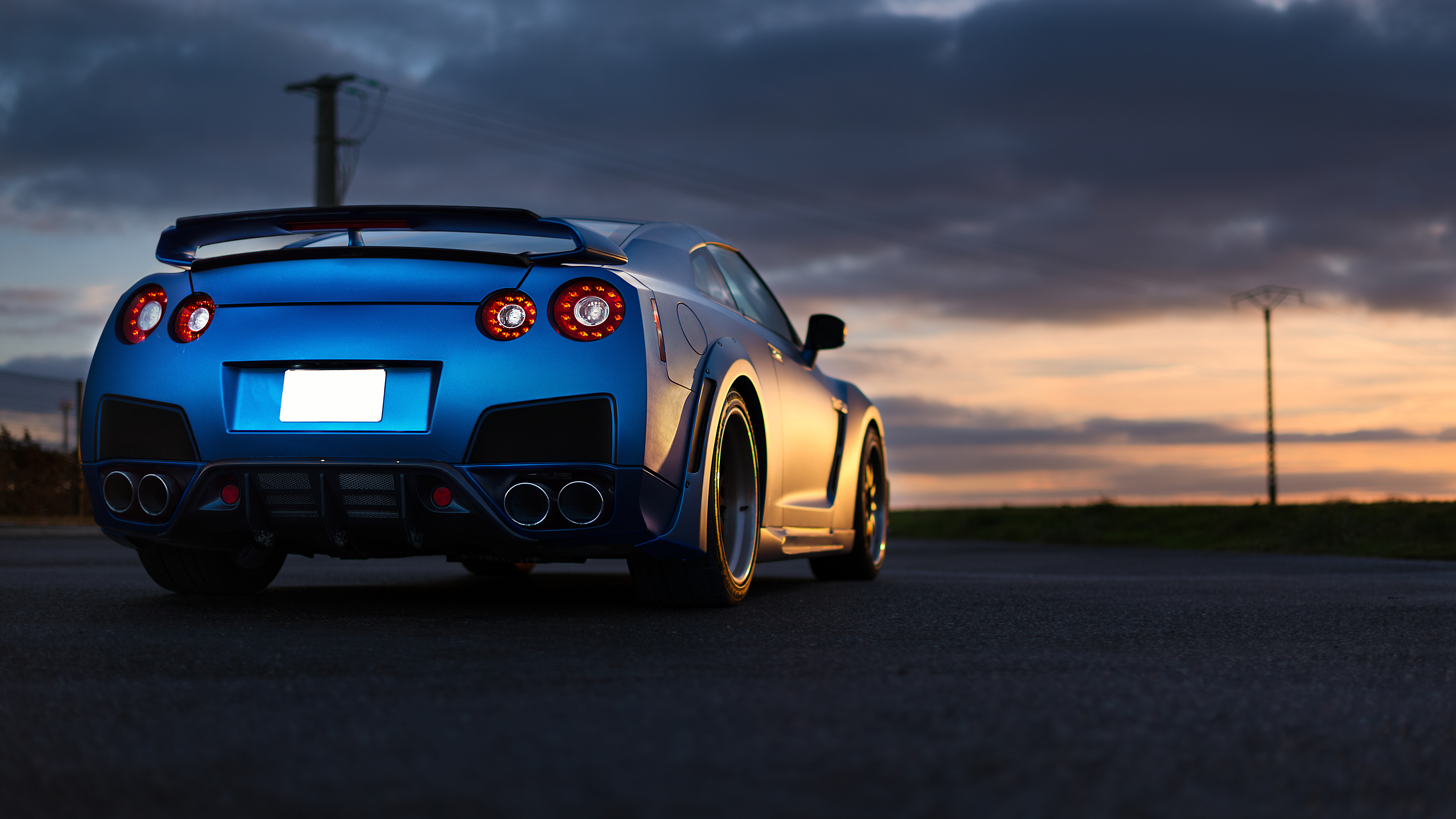 Blue Nissan Gtr Wallpapers