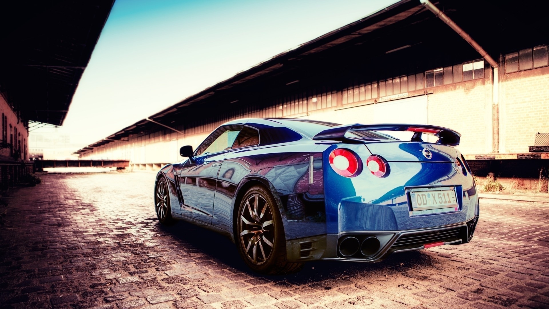 Blue Nissan Gtr Wallpapers