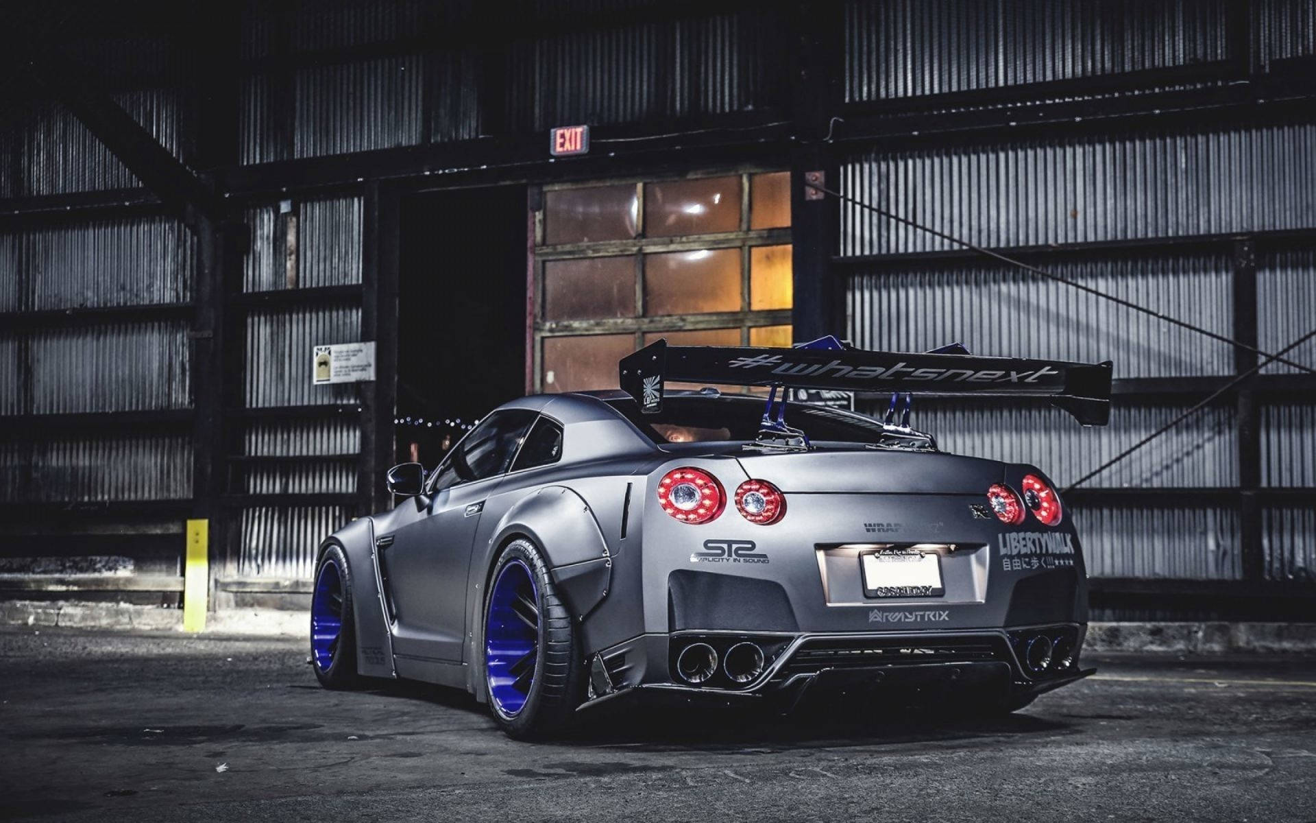 Blue Nissan Gtr Wallpapers