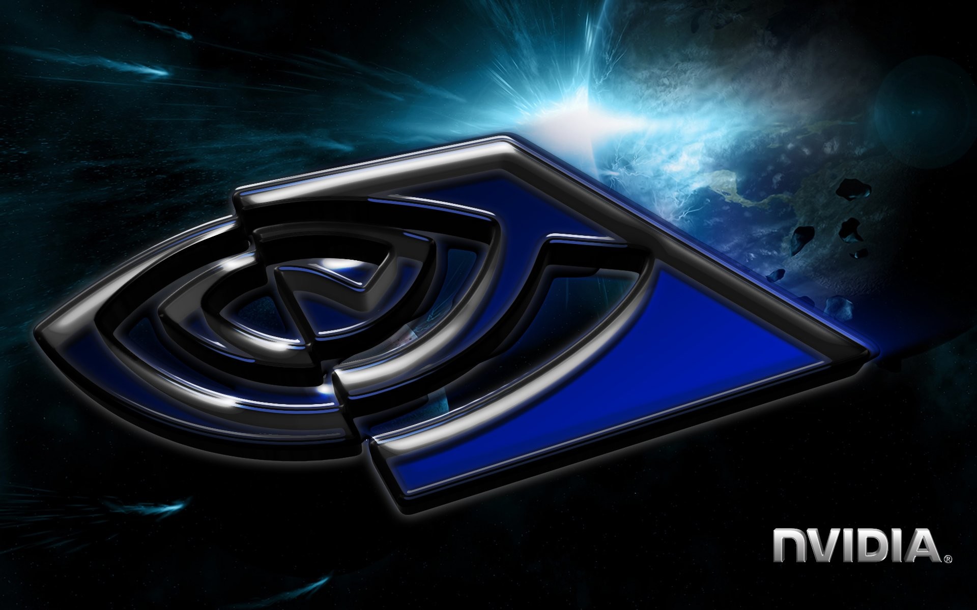 Blue Nvidia Wallpapers