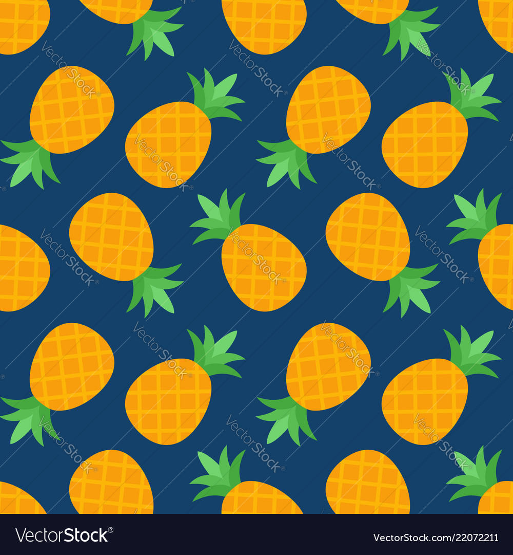 Blue Pineapple Wallpapers