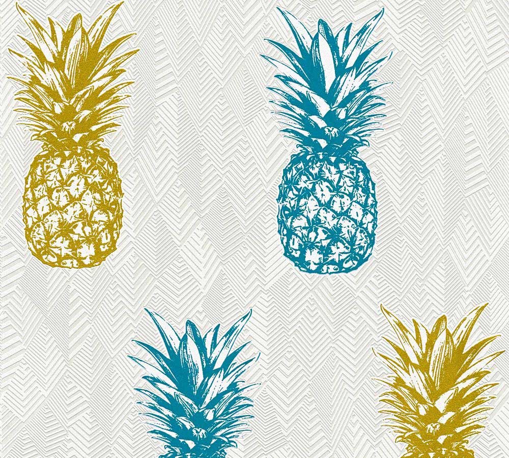 Blue Pineapple Wallpapers