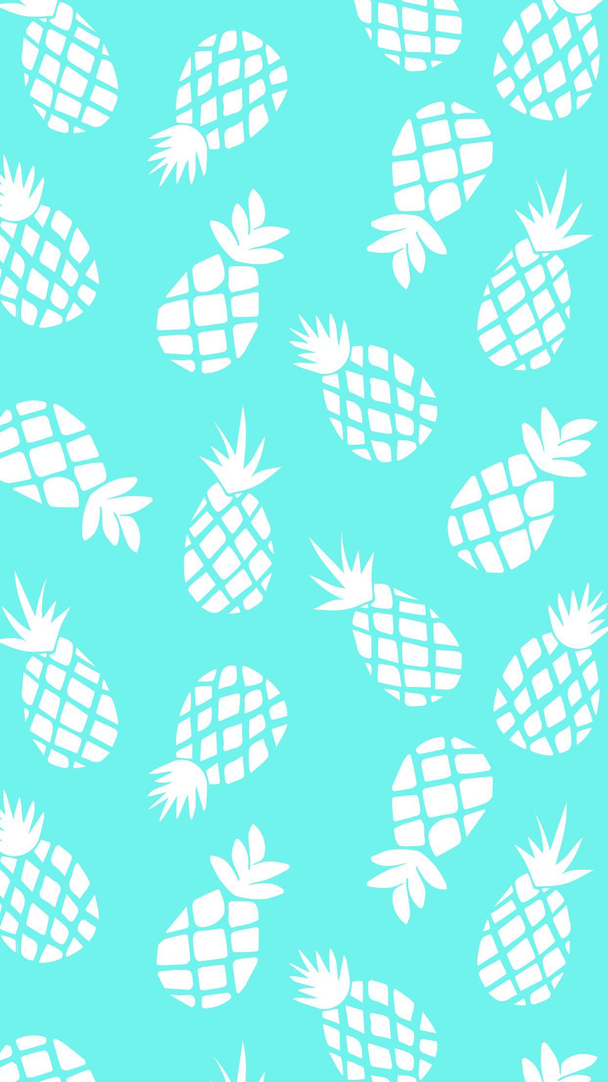 Blue Pineapple Wallpapers