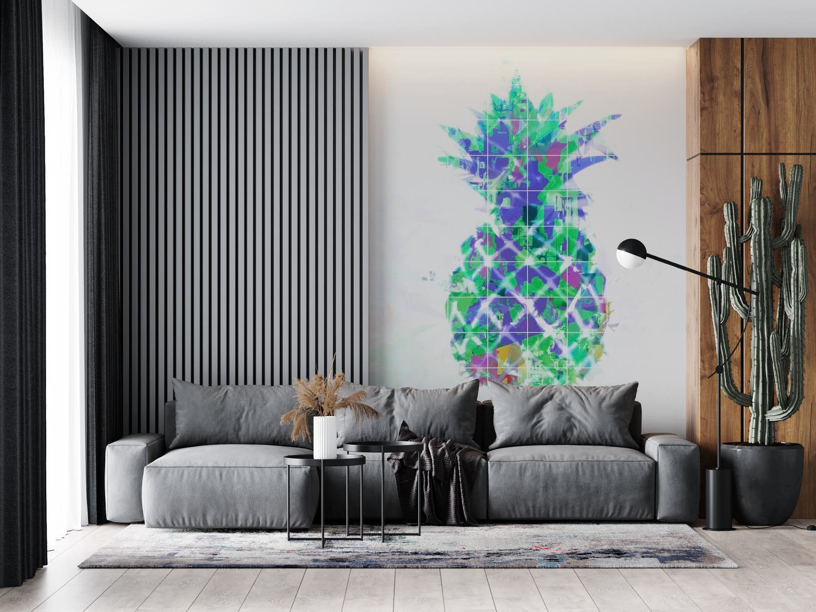 Blue Pineapple Wallpapers