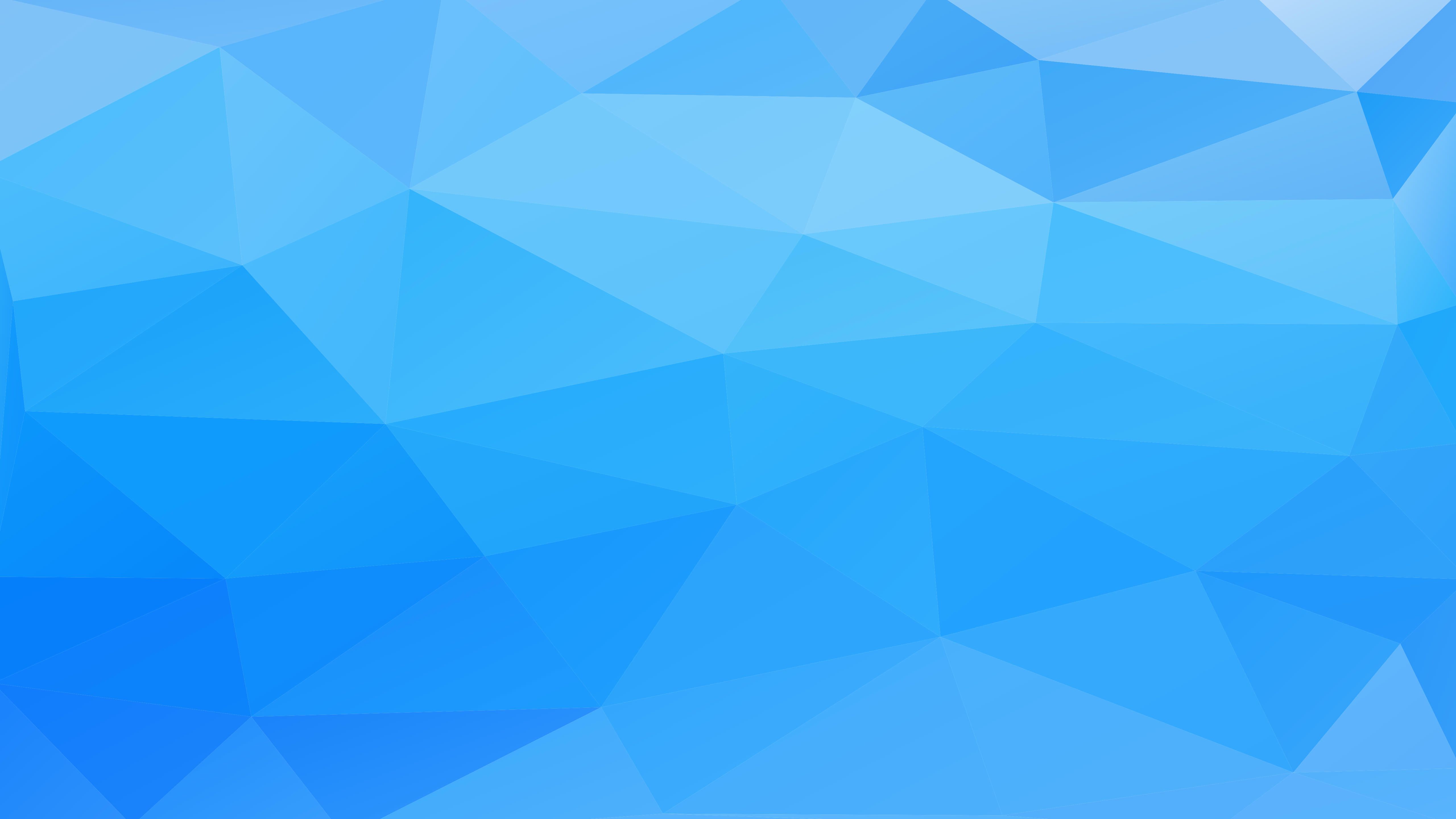 Blue Polygon Wallpapers