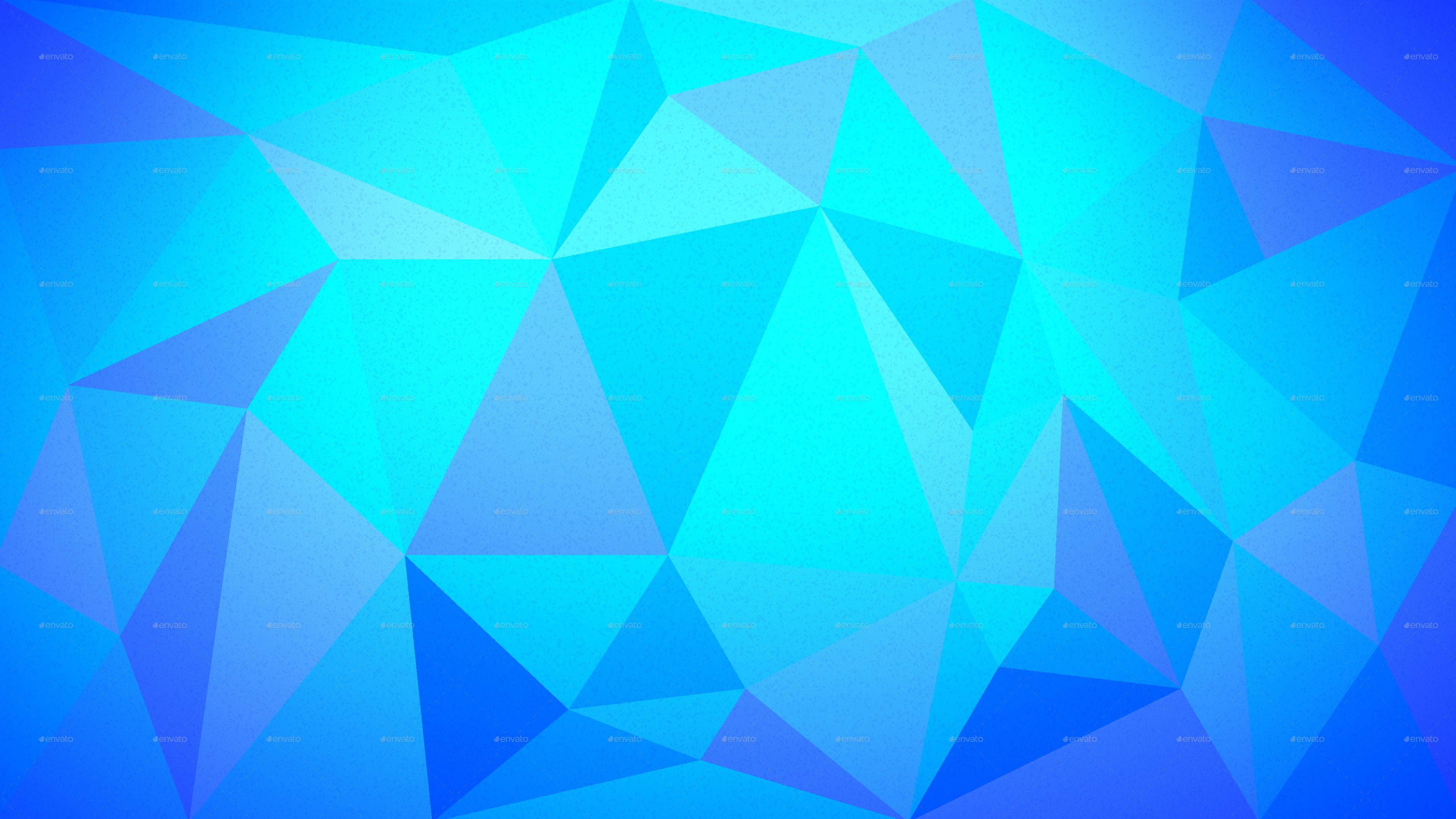 Blue Polygon Wallpapers