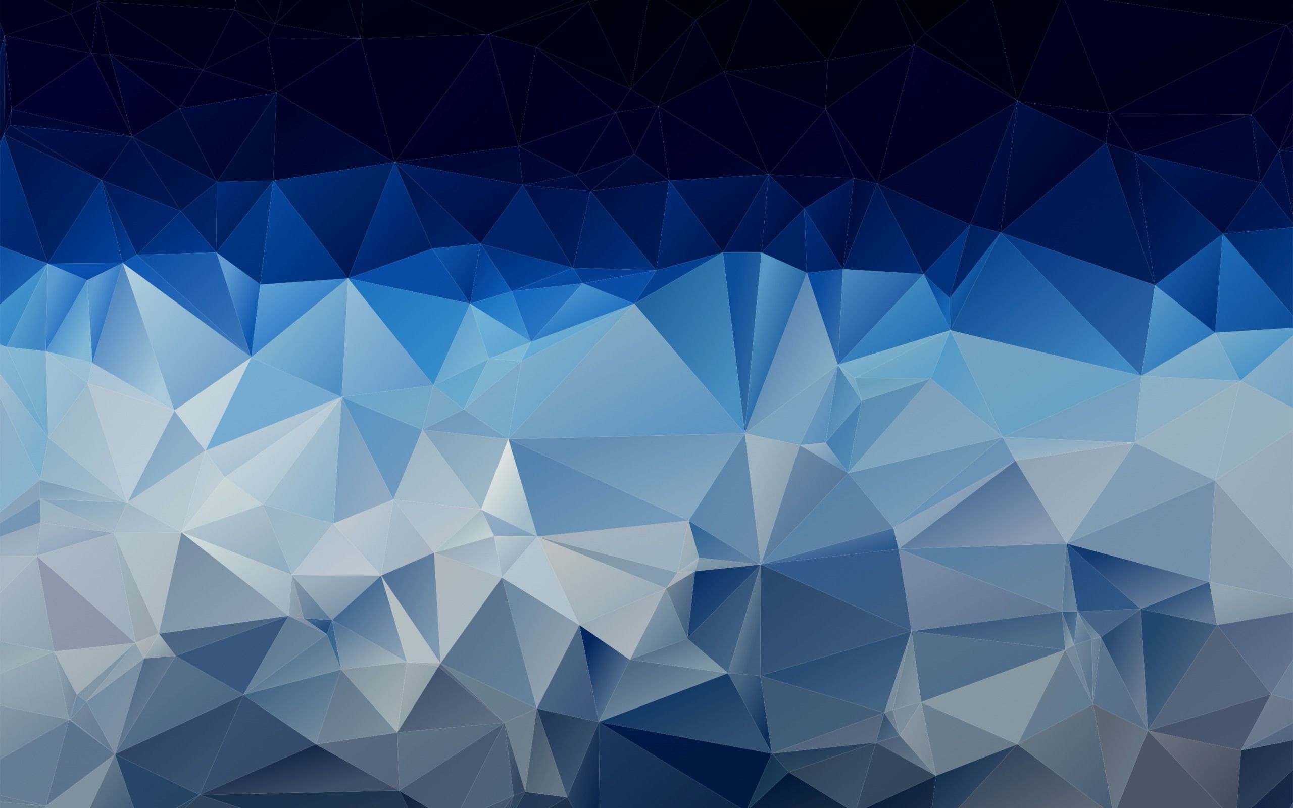 Blue Polygon Wallpapers