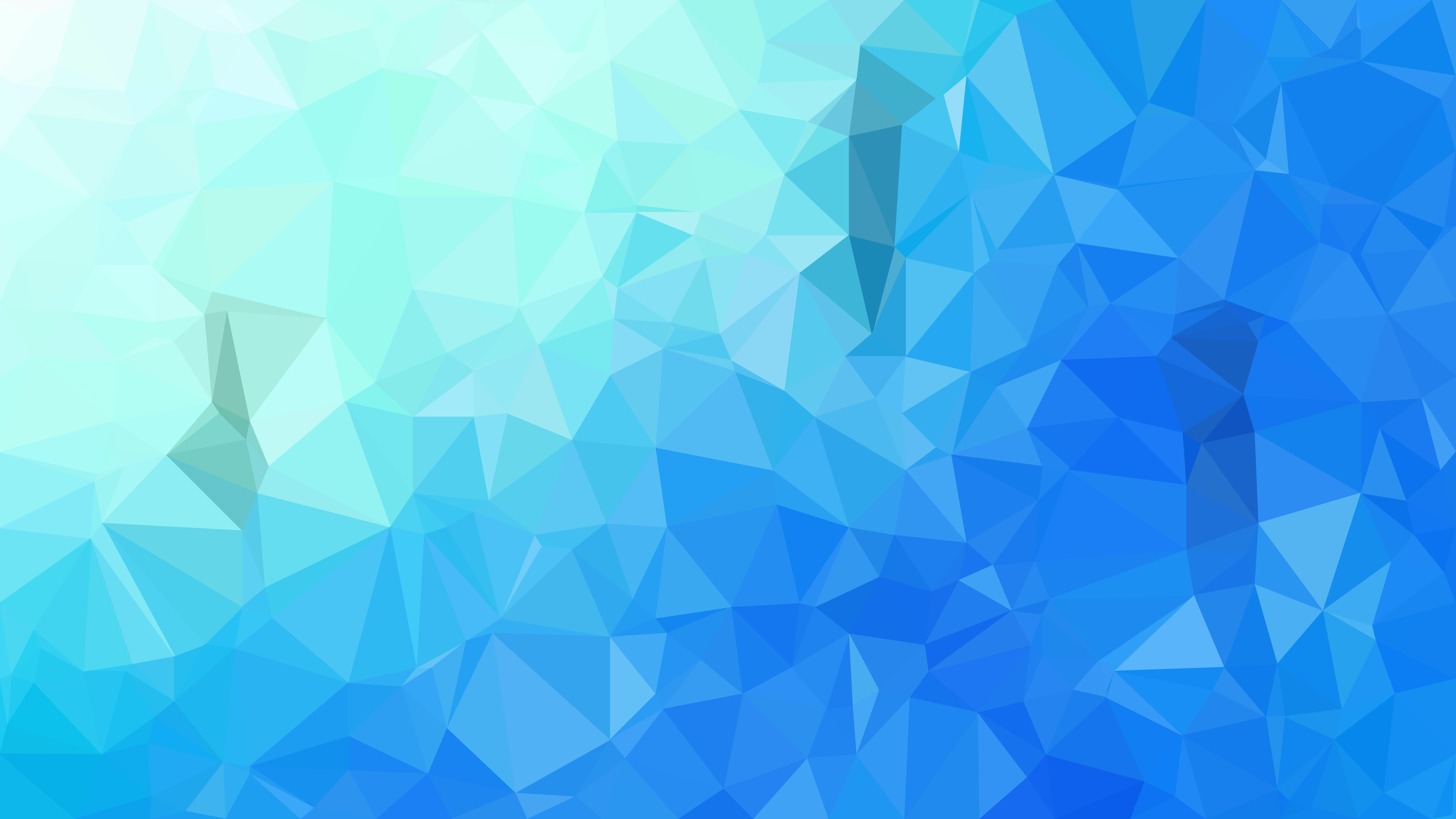 Blue Polygon Wallpapers