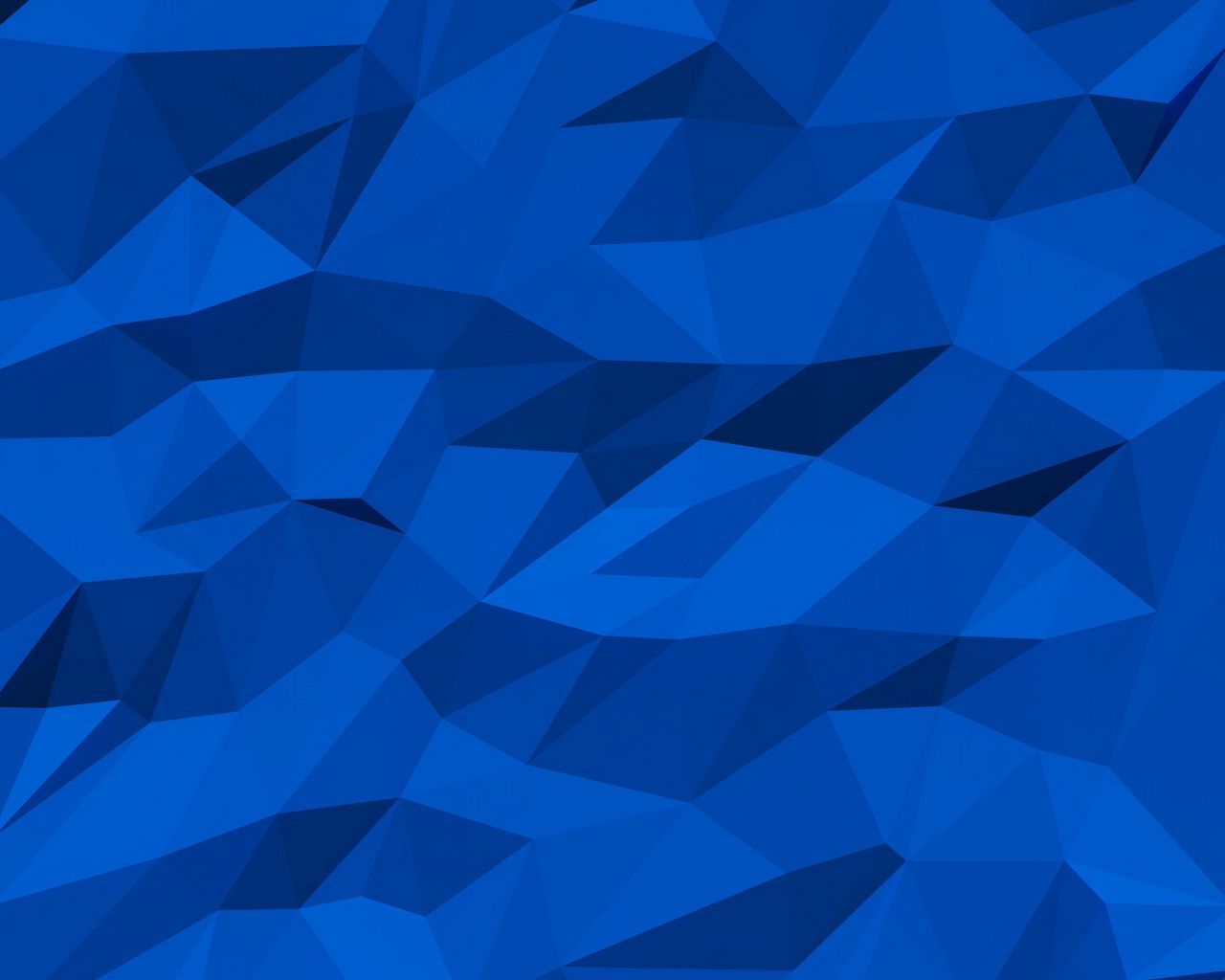 Blue Polygon Wallpapers