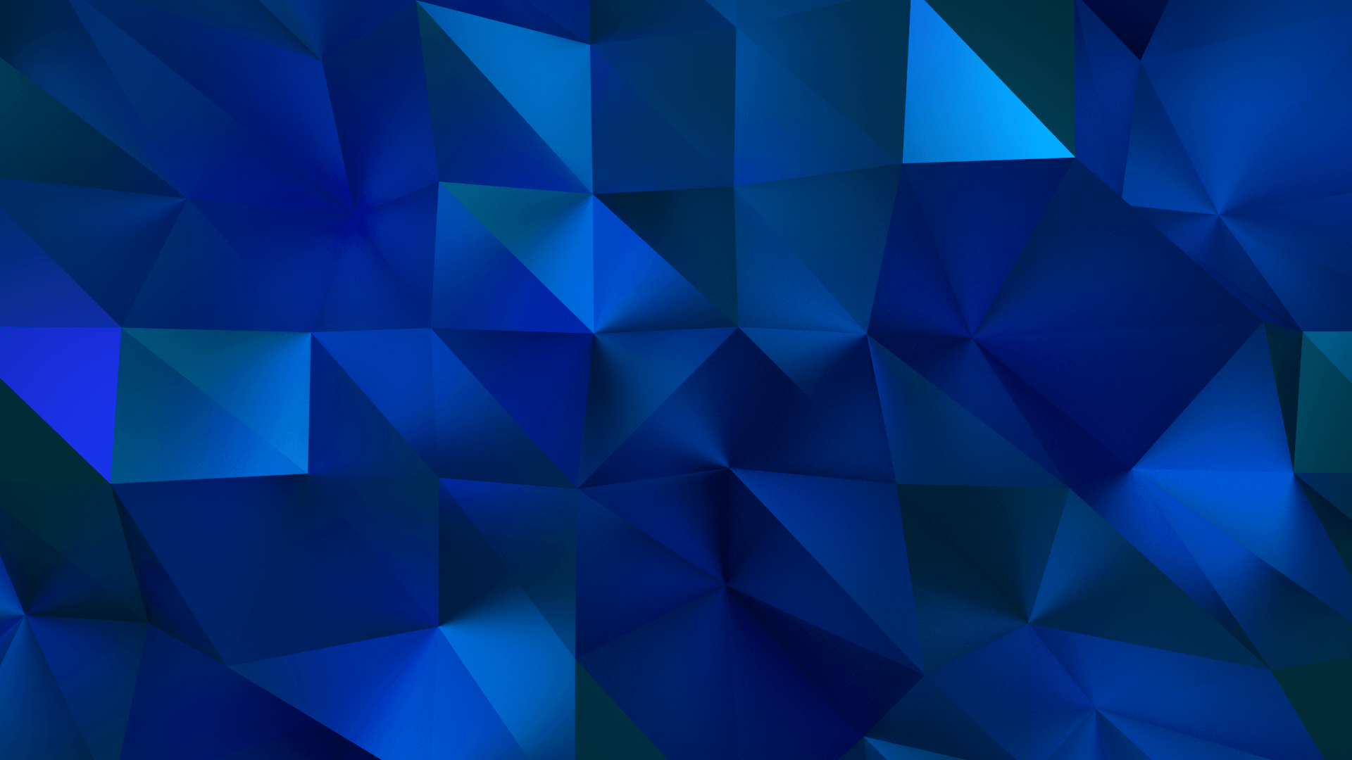 Blue Polygon Wallpapers