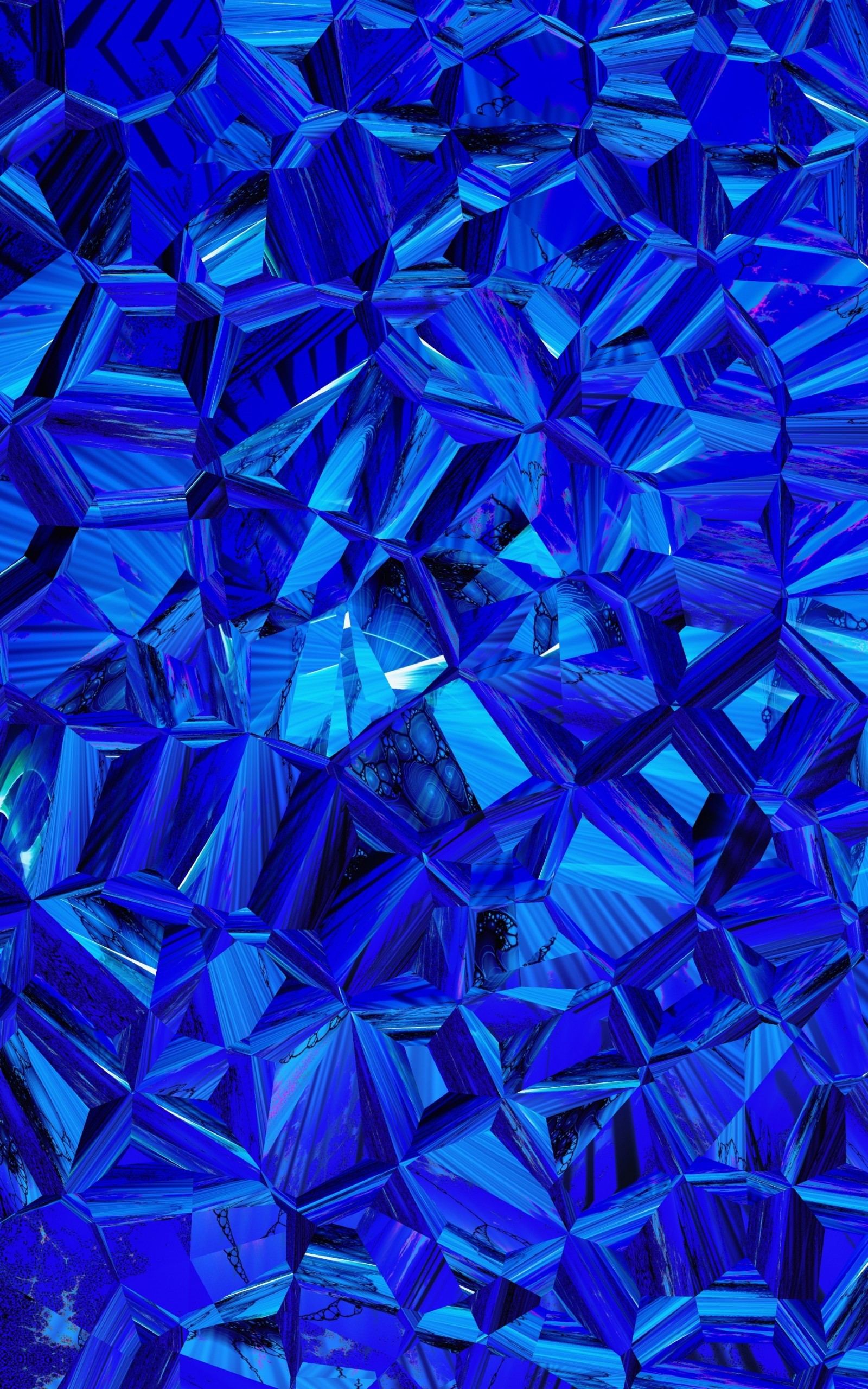 Blue Polygon Wallpapers