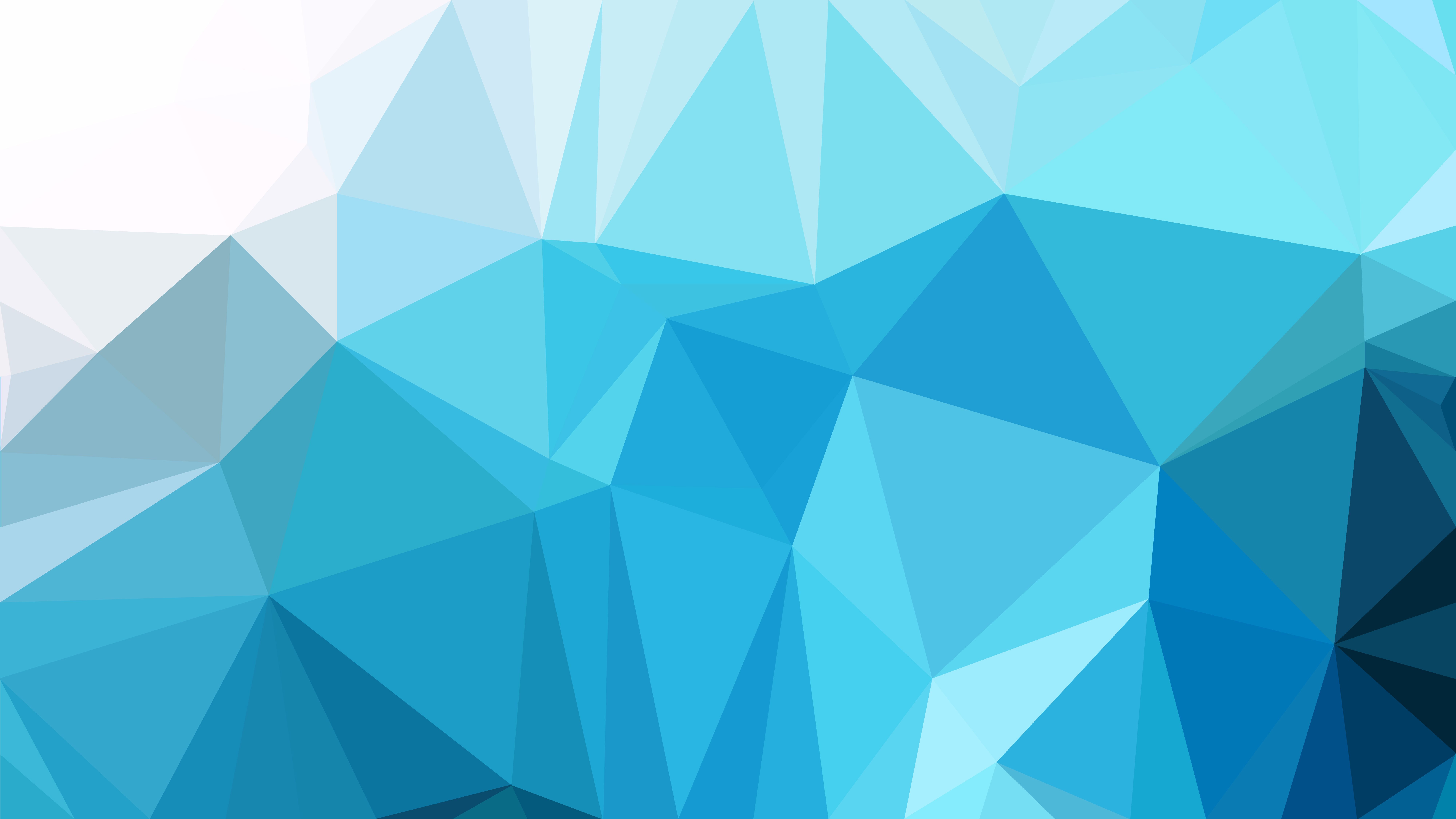 Blue Polygon Wallpapers