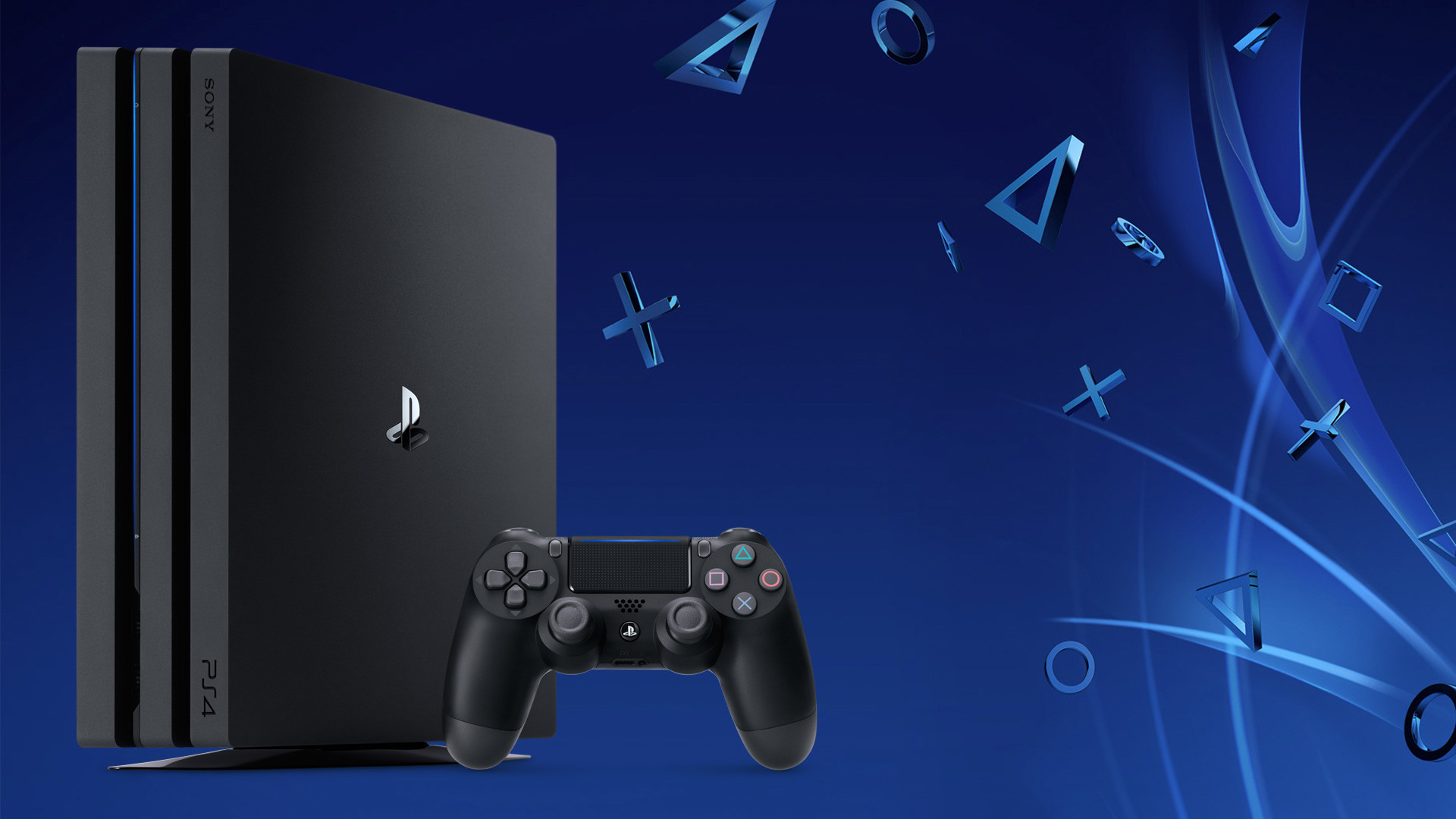 Blue Ps4 Background