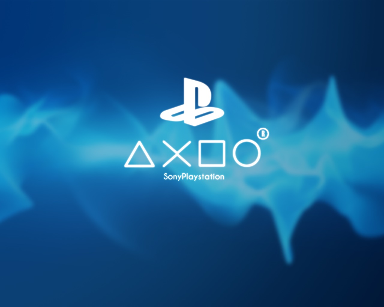 Blue Ps4 Background
