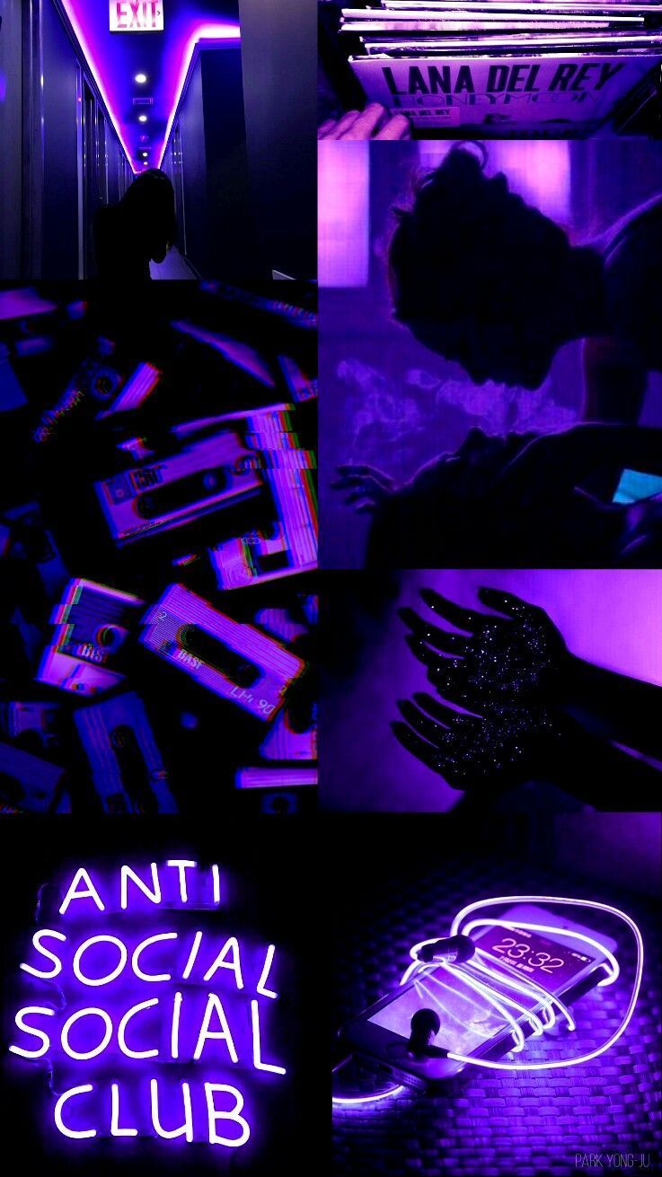 Blue Purple Aesthetic Wallpapers