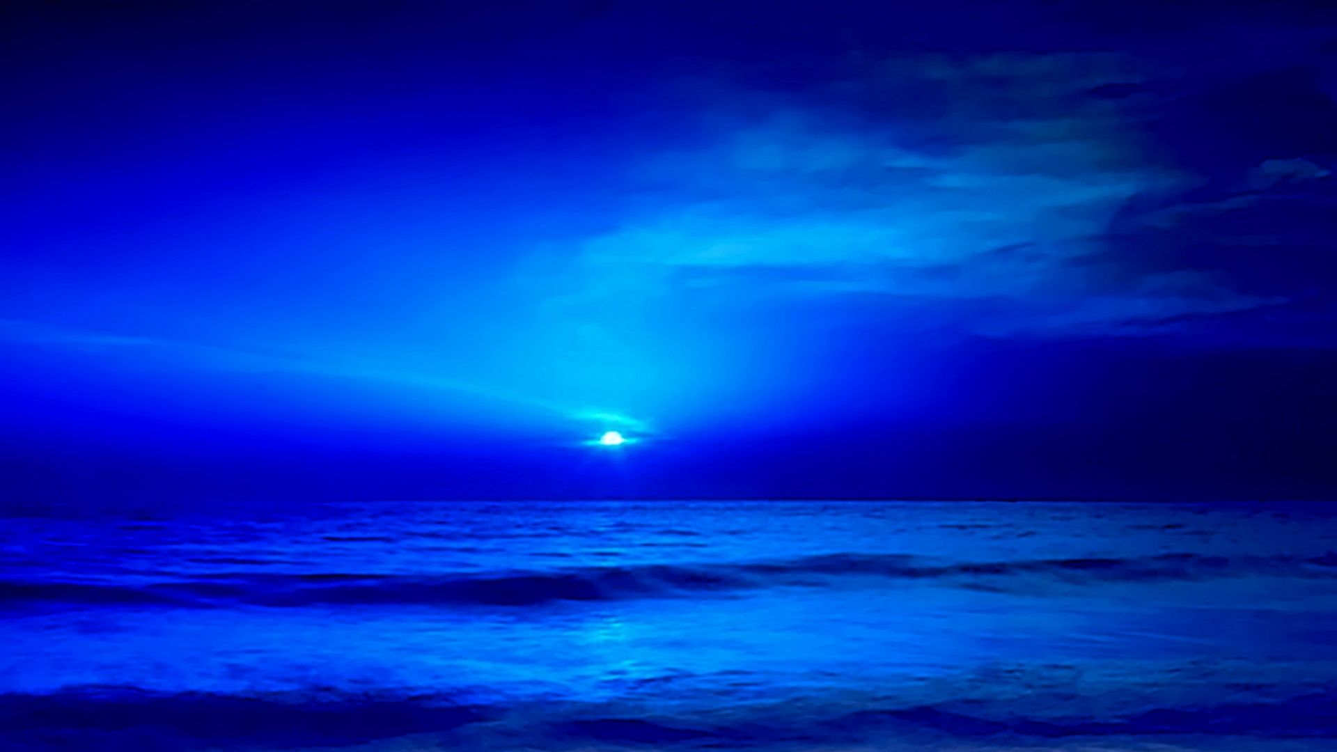 Blue Ray Waves Wallpapers