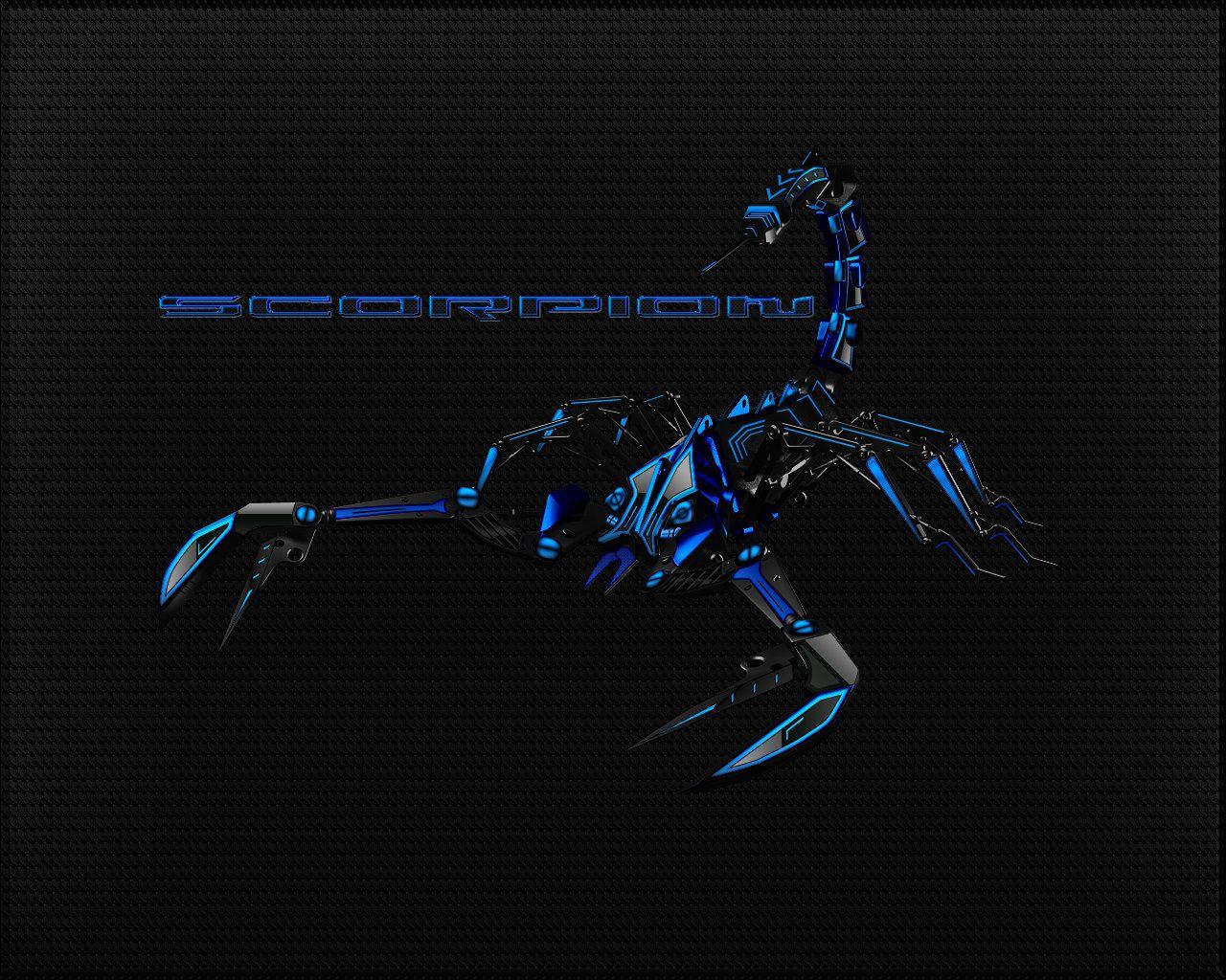 Blue Scorpion Mortal Kombat Wallpapers