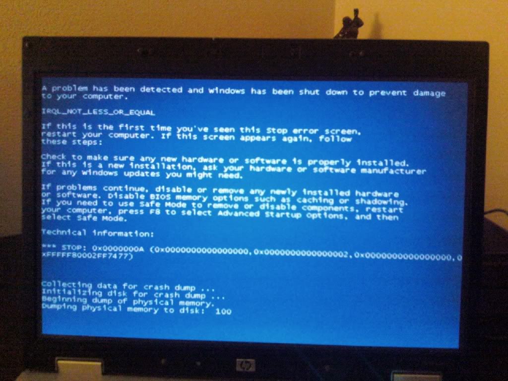 Blue Screen Of Death Windows 7 Wallpapers