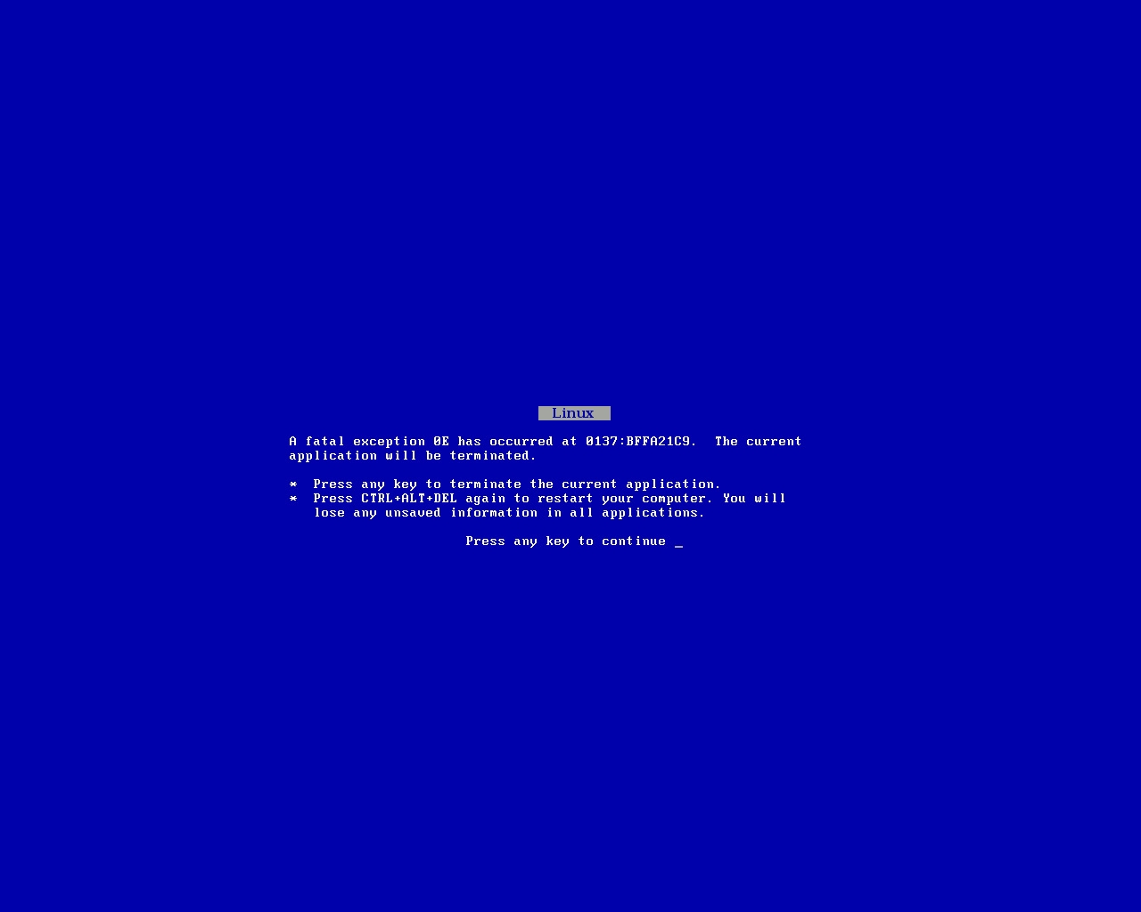 Blue Screen Of Death Windows 7 Wallpapers