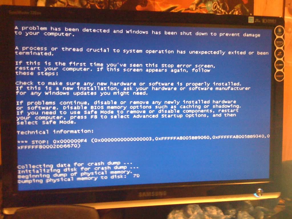 Blue Screen Of Death Windows 7 Wallpapers