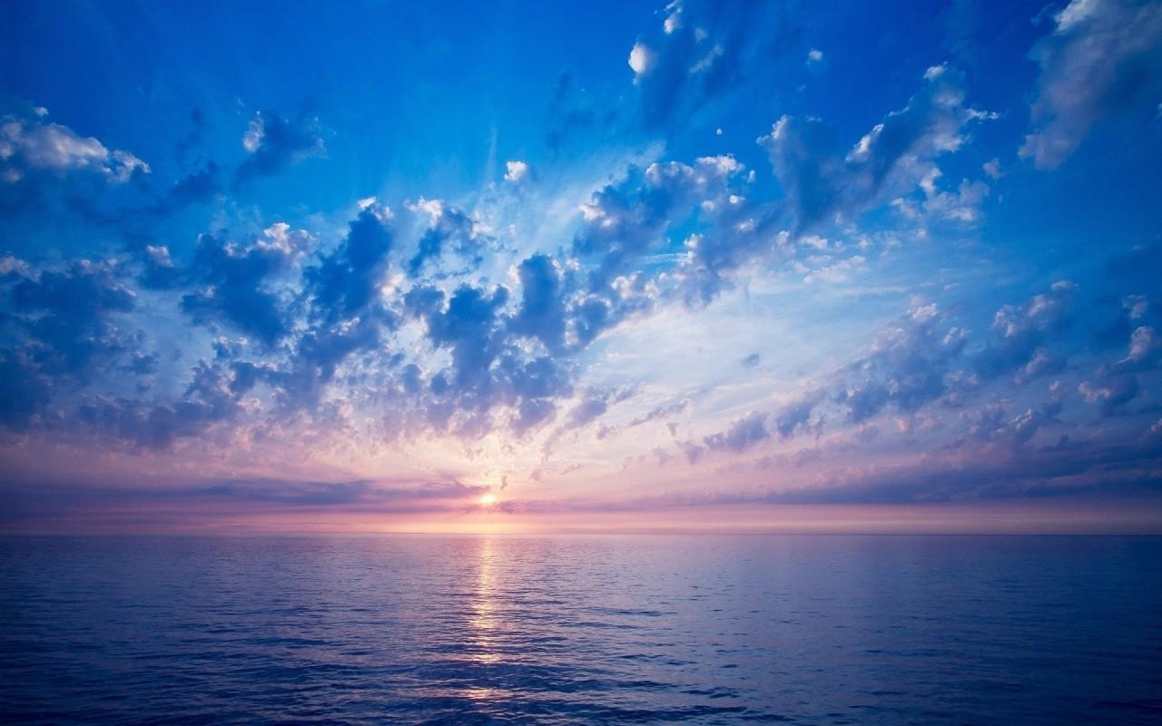 Blue Sea Of Clouds Hd Horizon Wallpapers