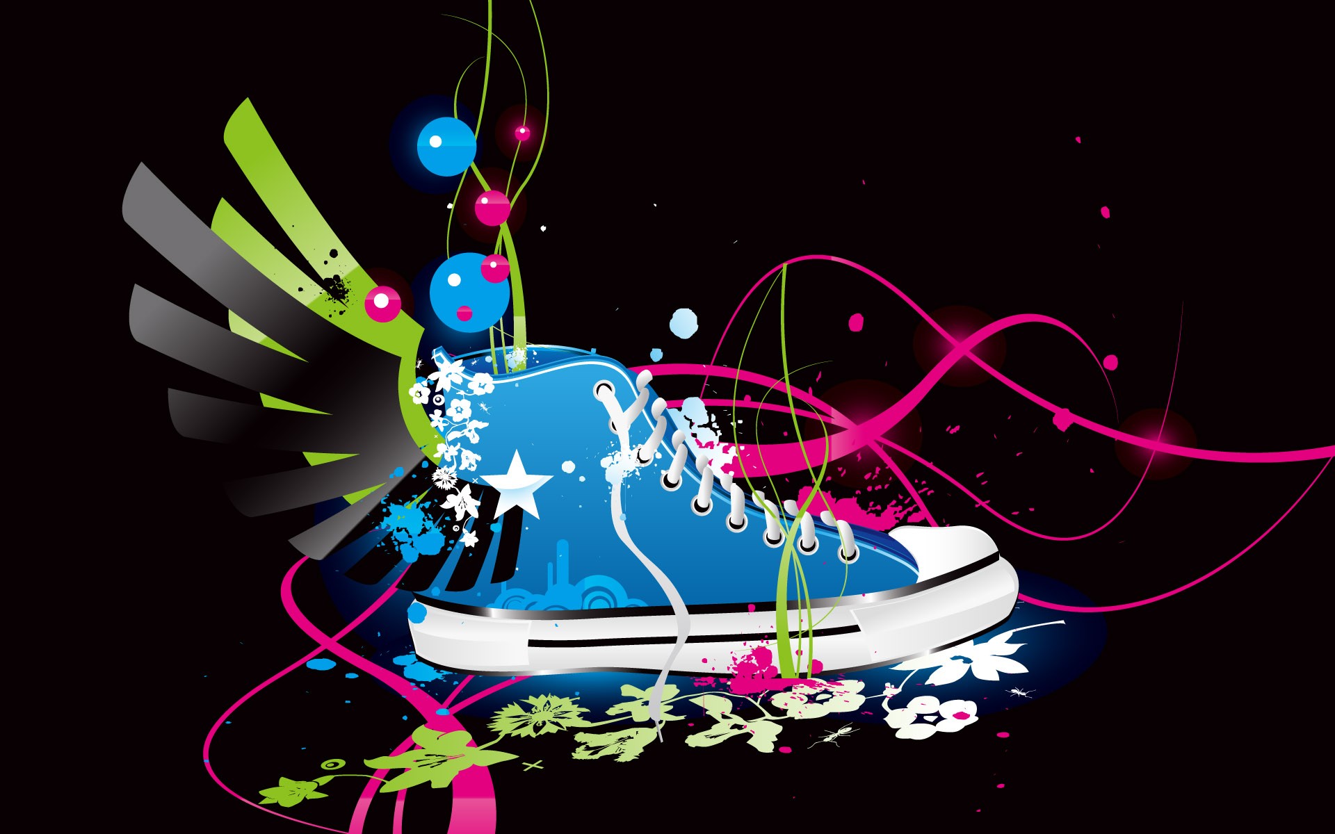 Blue Shoes Wallpapers