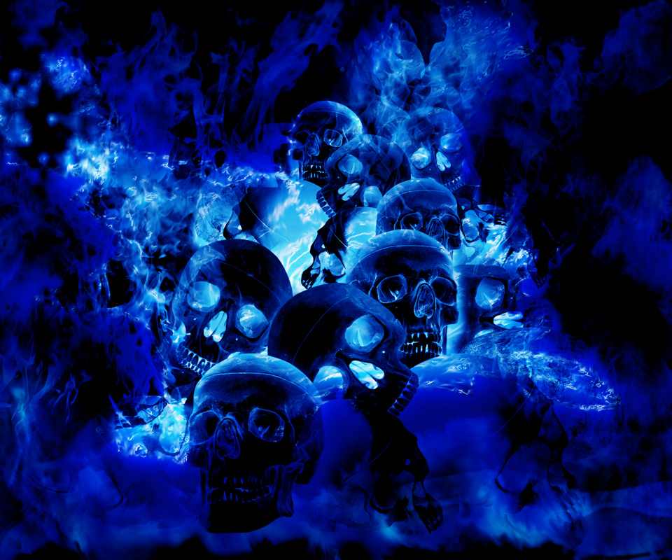 Blue Skeleton Wallpapers