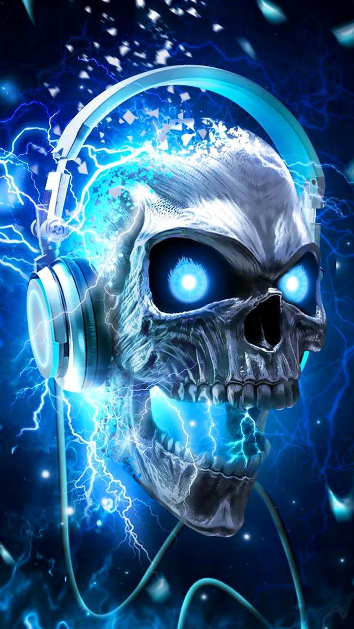 Blue Skeleton Wallpapers