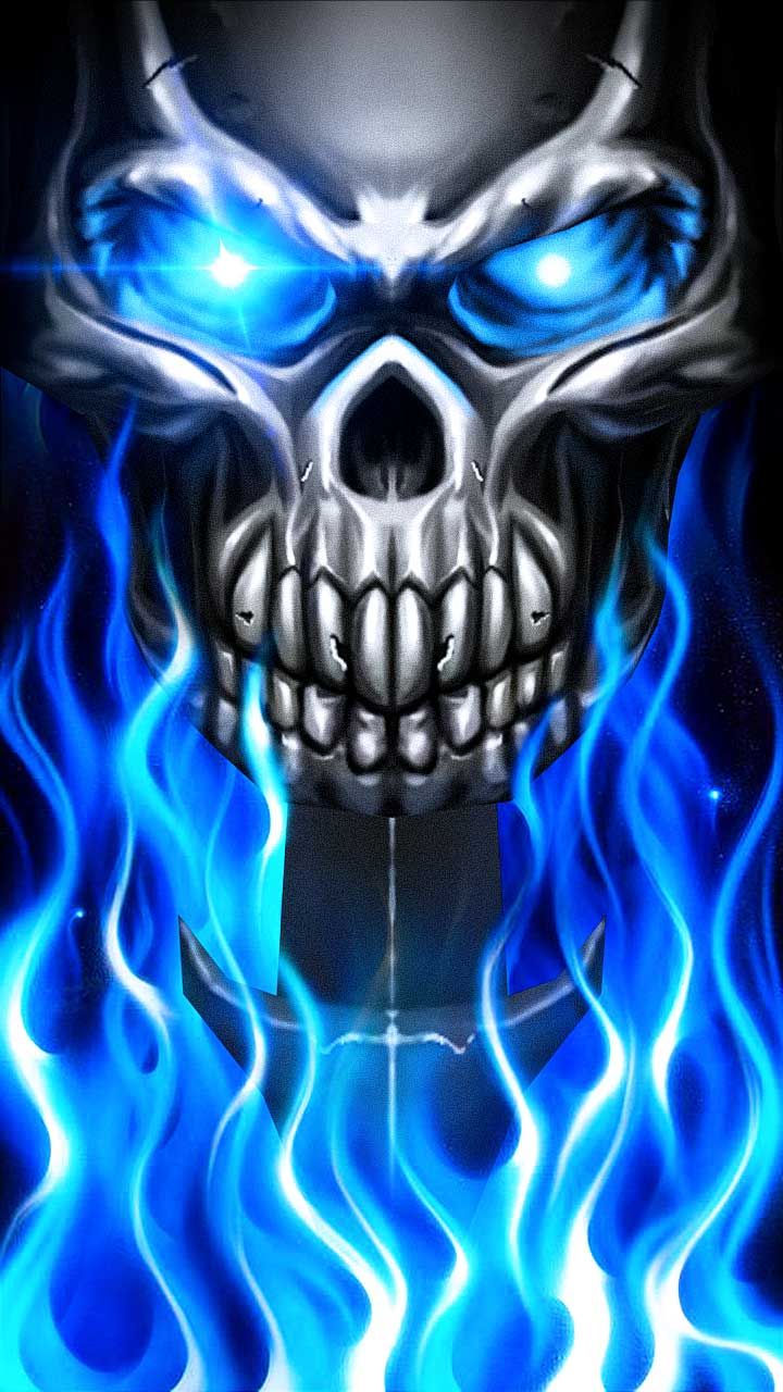 Blue Skeleton Wallpapers