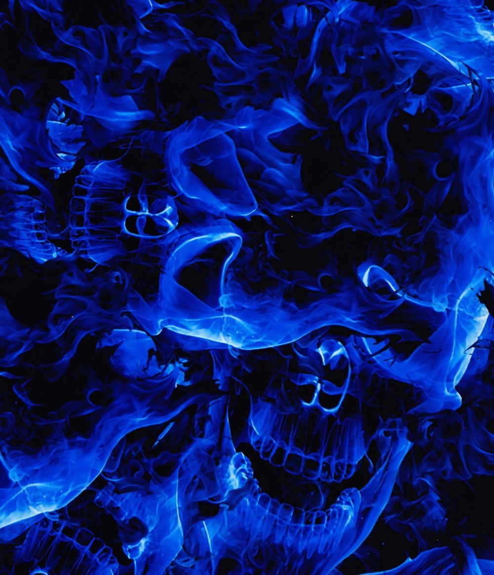 Blue Skeleton Wallpapers