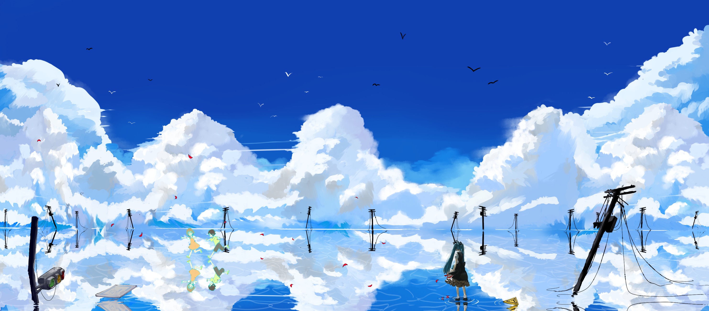 Blue Skies Art Wallpapers