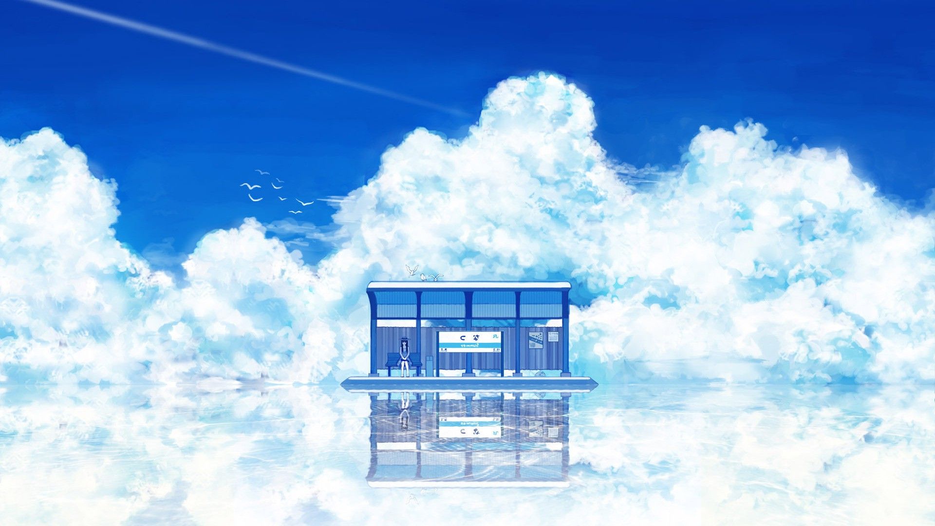 Blue Skies Art Wallpapers