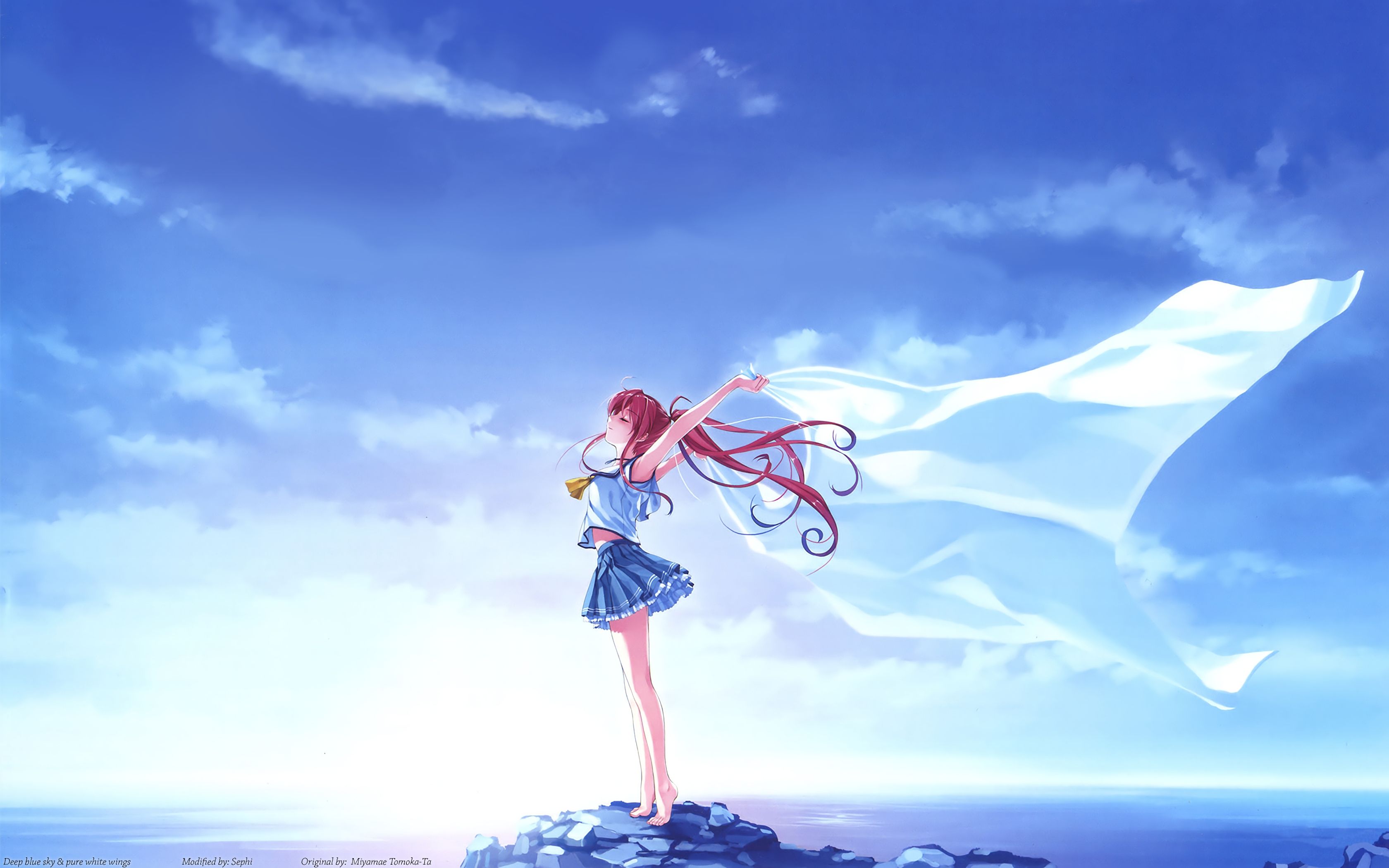 Blue Skies Art Wallpapers