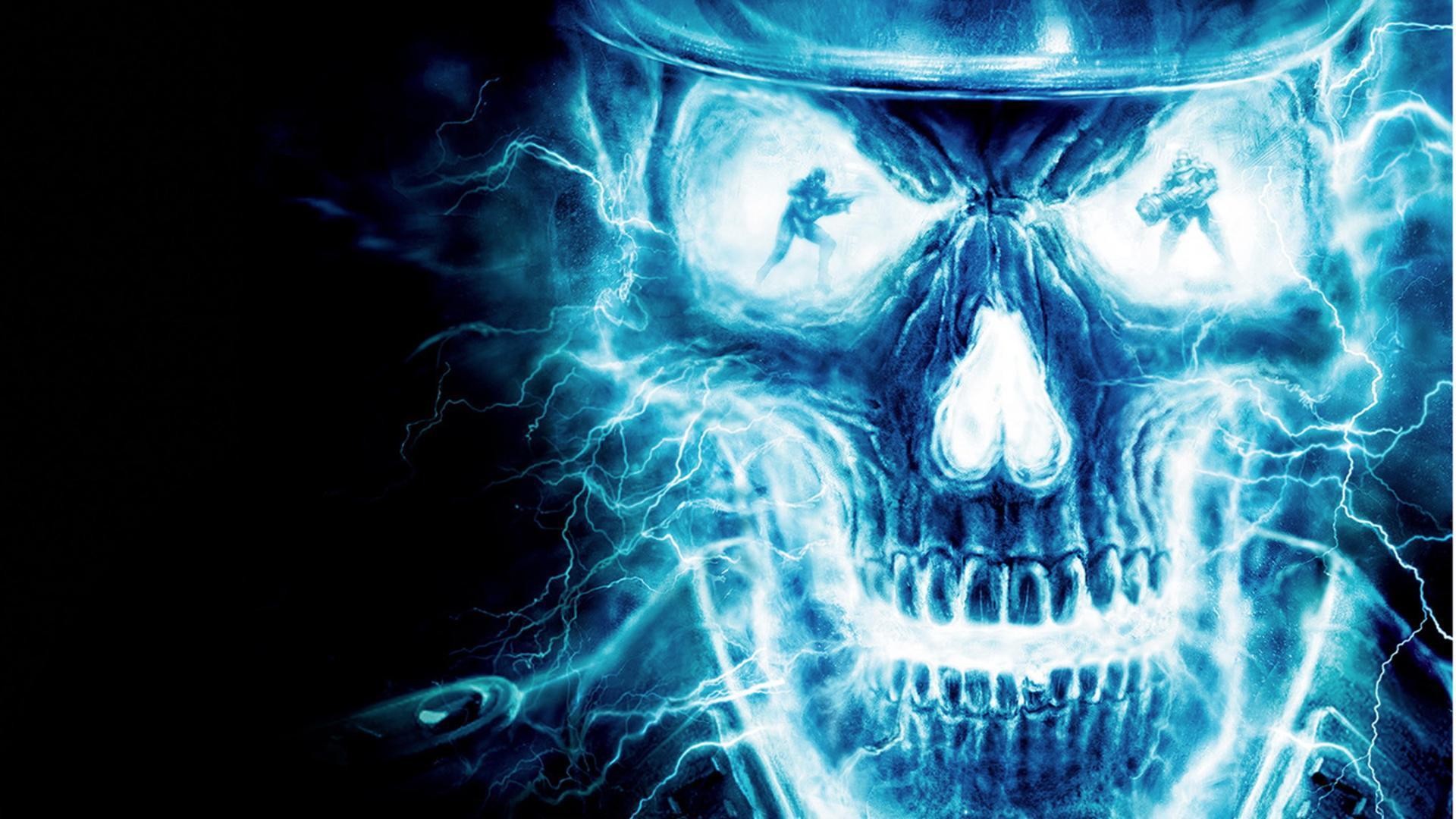 Blue Skull Wallpapers