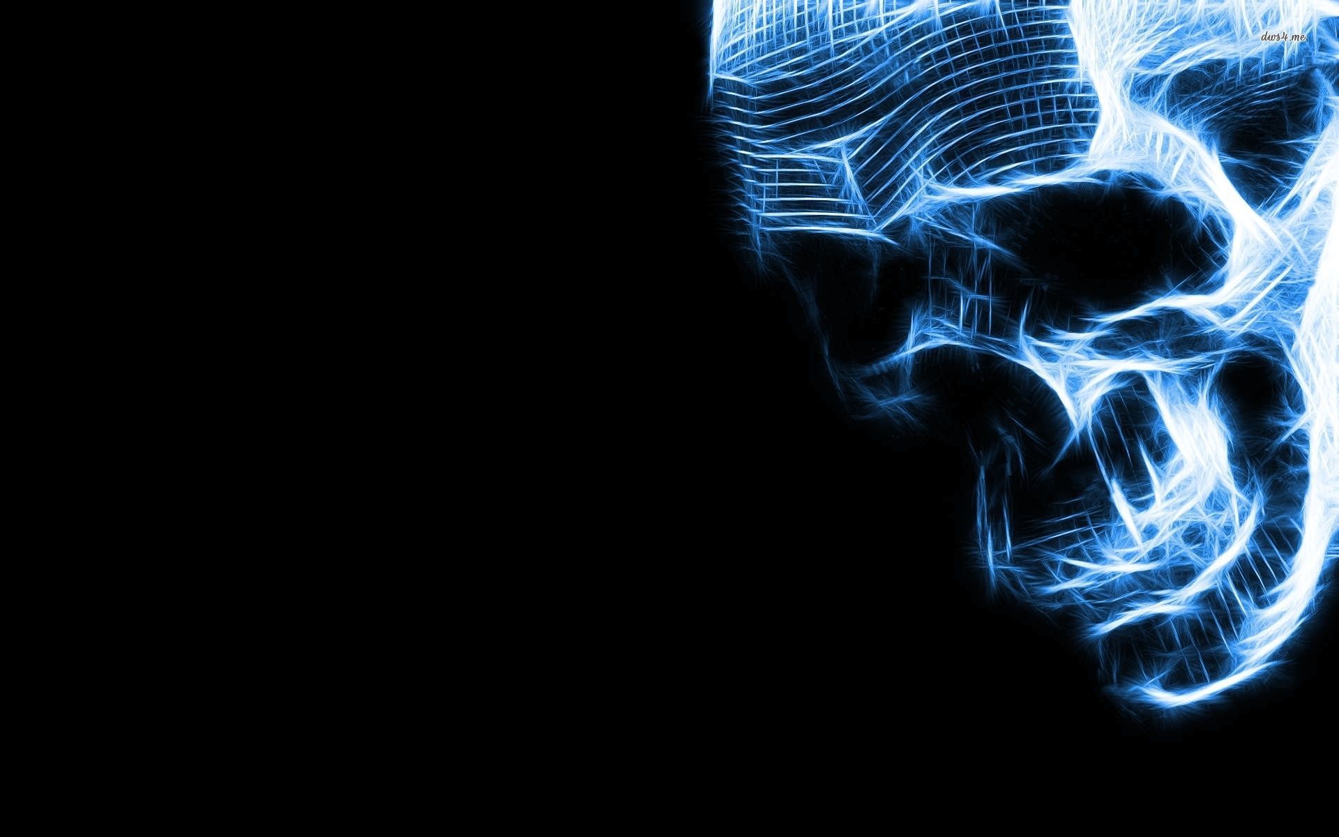 Blue Skull Wallpapers