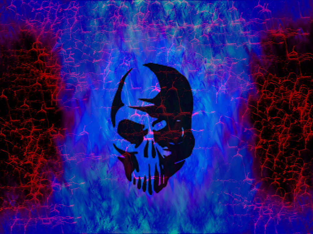 Blue Skull Wallpapers