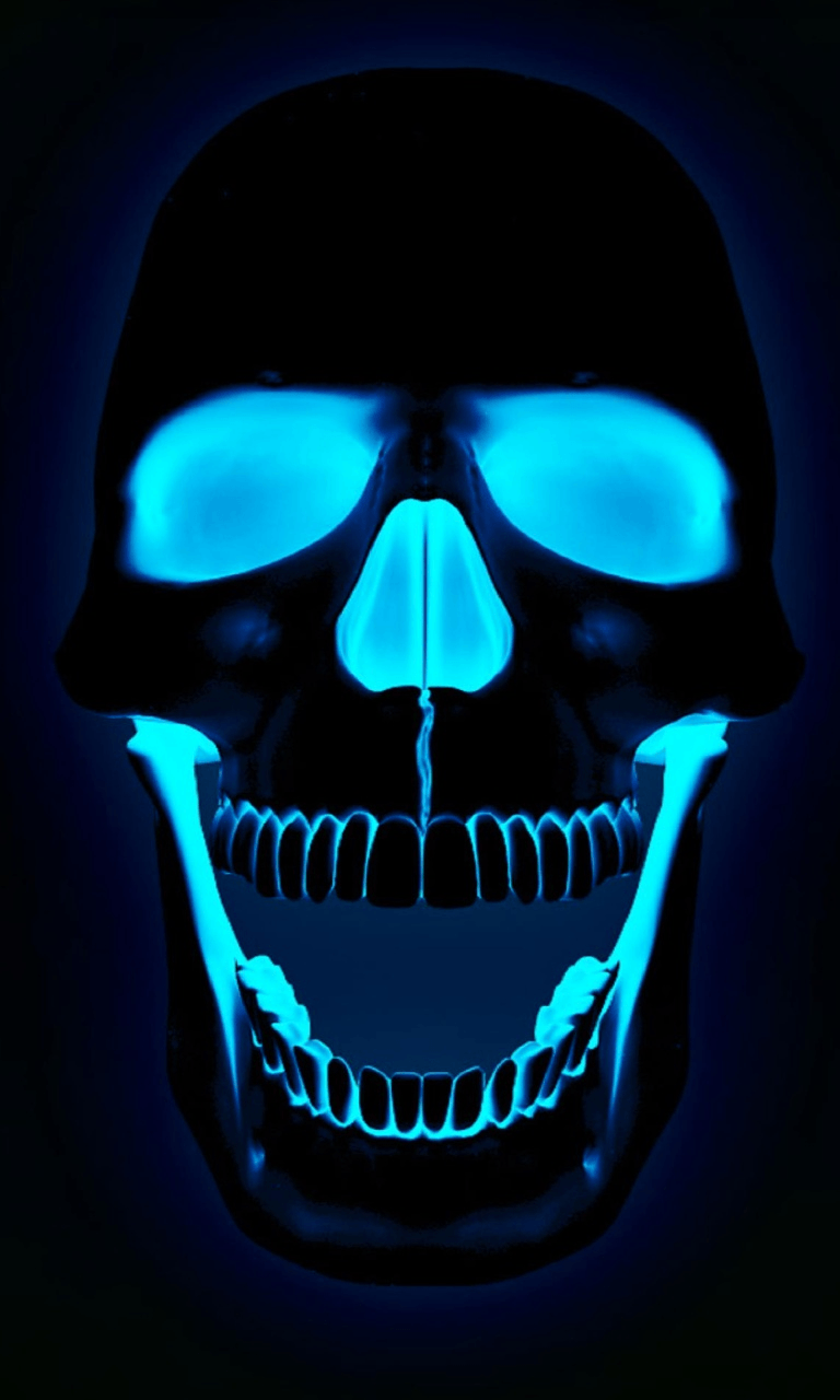 Blue Skull Wallpapers