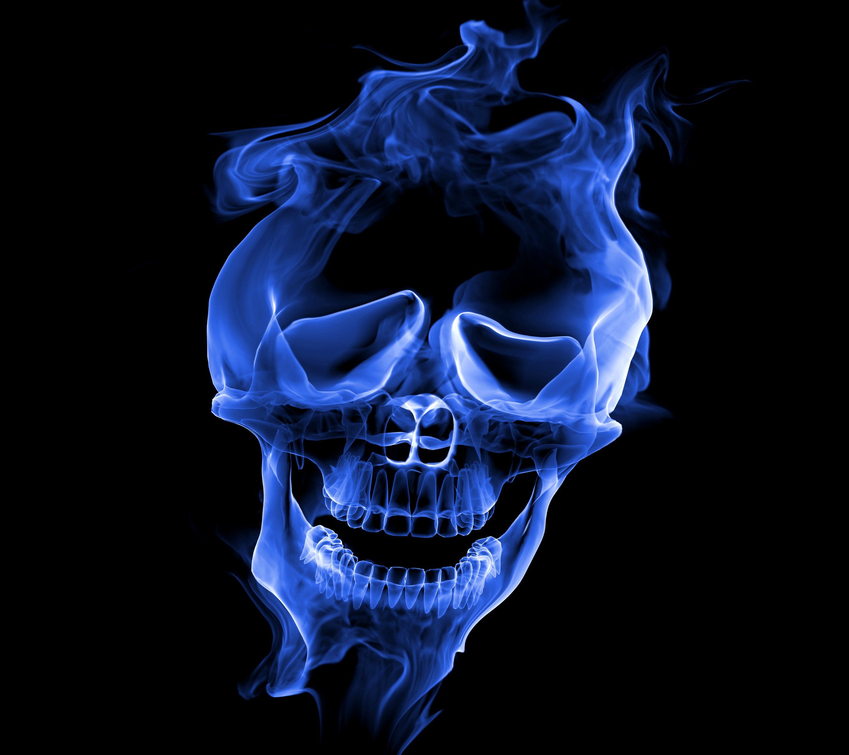 Blue Skull Wallpapers