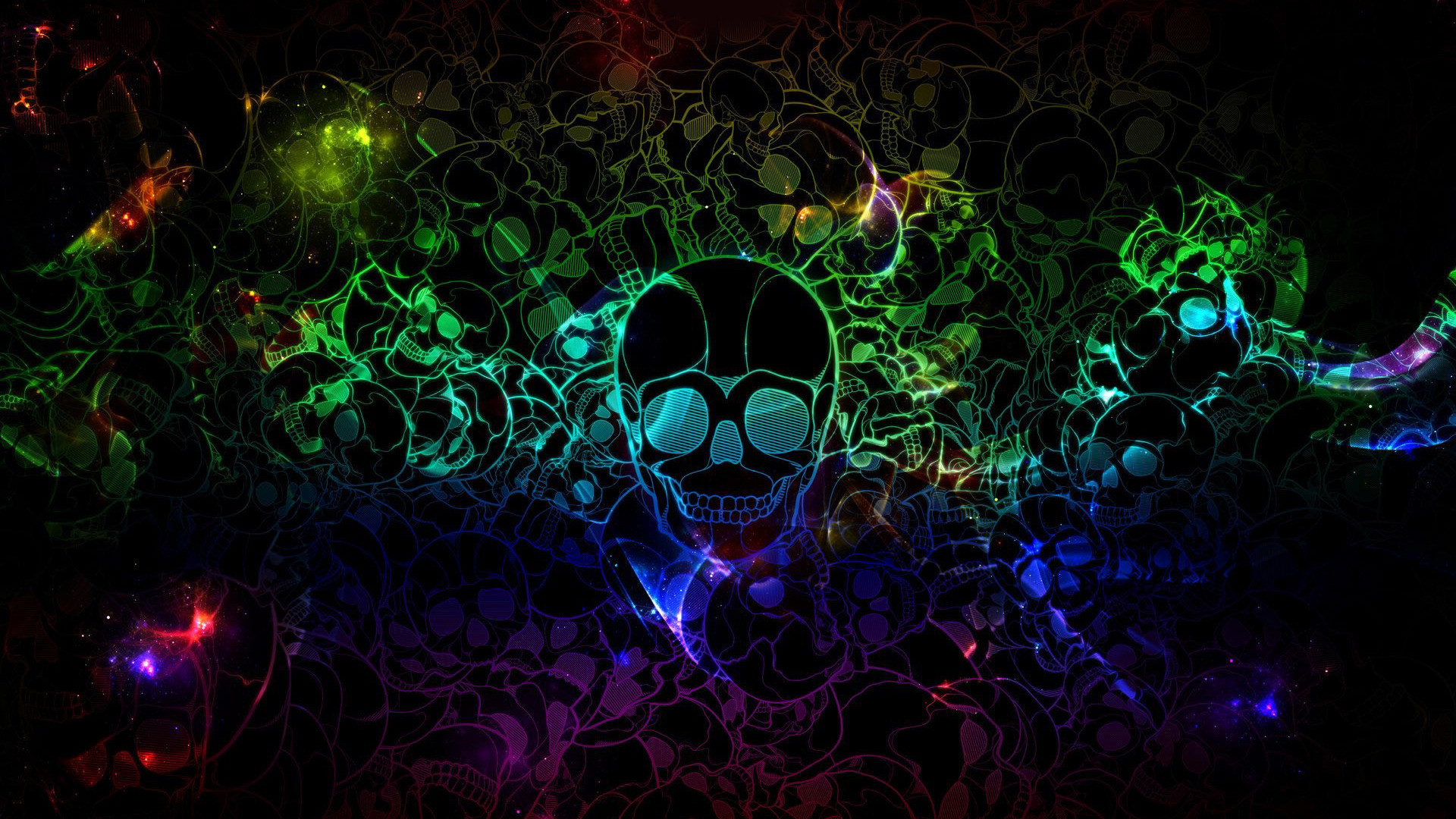 Blue Skull Wallpapers