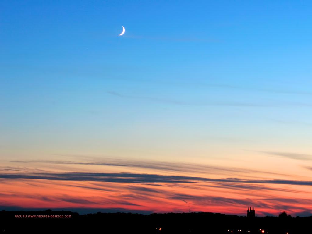 Blue Sky In Evening Wallpapers